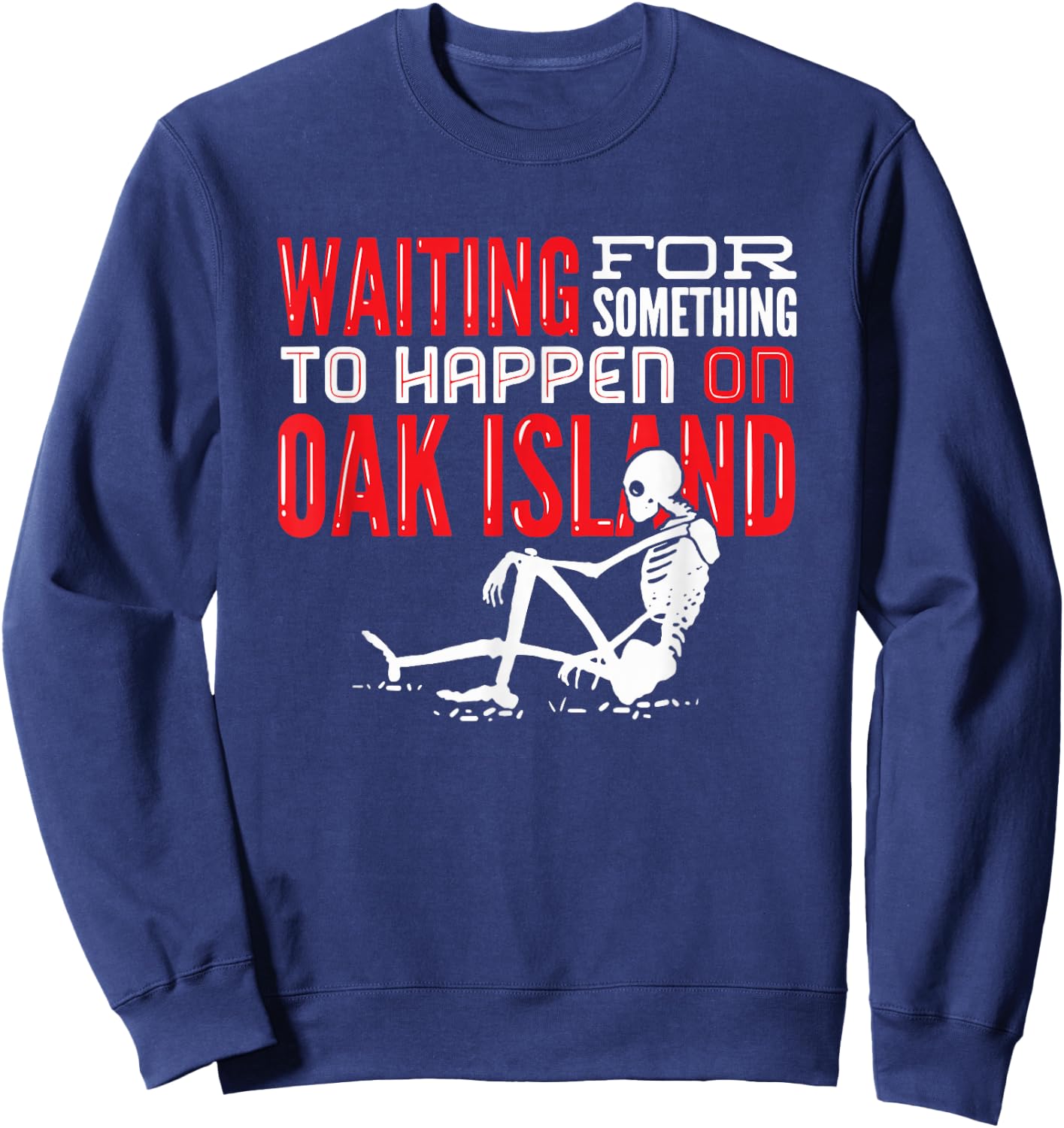 Oak Island/Treasure Hunt Oak Island Mystery Sweatshirt - Sweatshirt | Navy