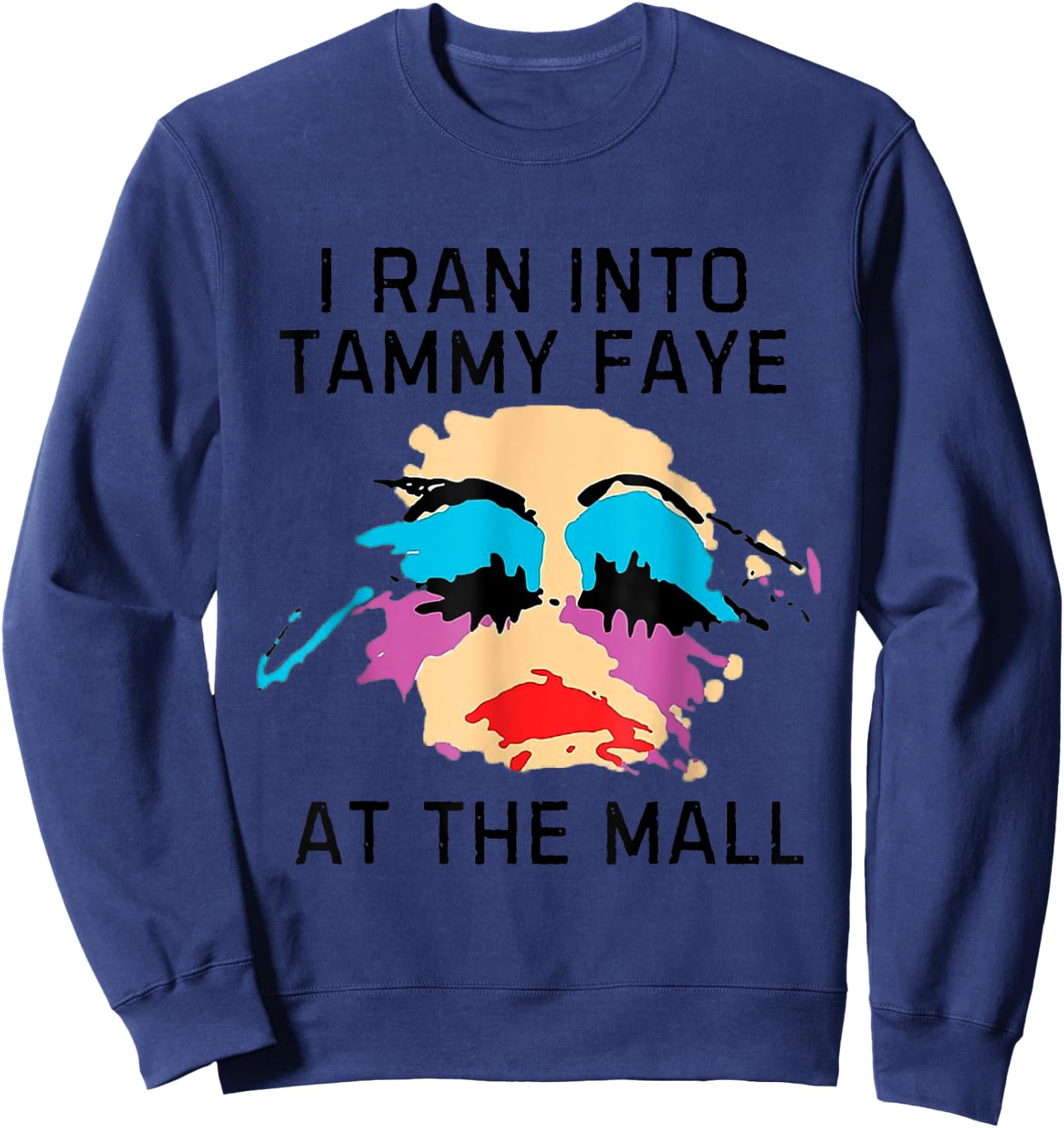 Funny Quote Design Great Men Sweatshirt - Sweatshirt | Navy