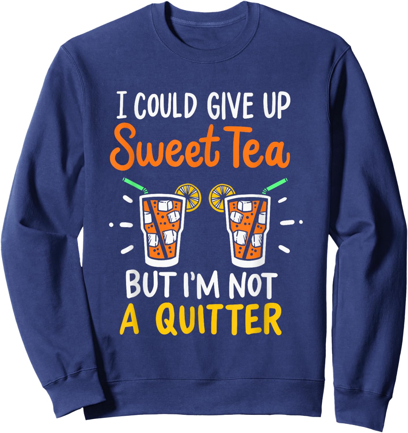 Funny Sweet Tea Loving Gift - Great Countryside Sweet Tea Sweatshirt - Sweatshirt | Navy