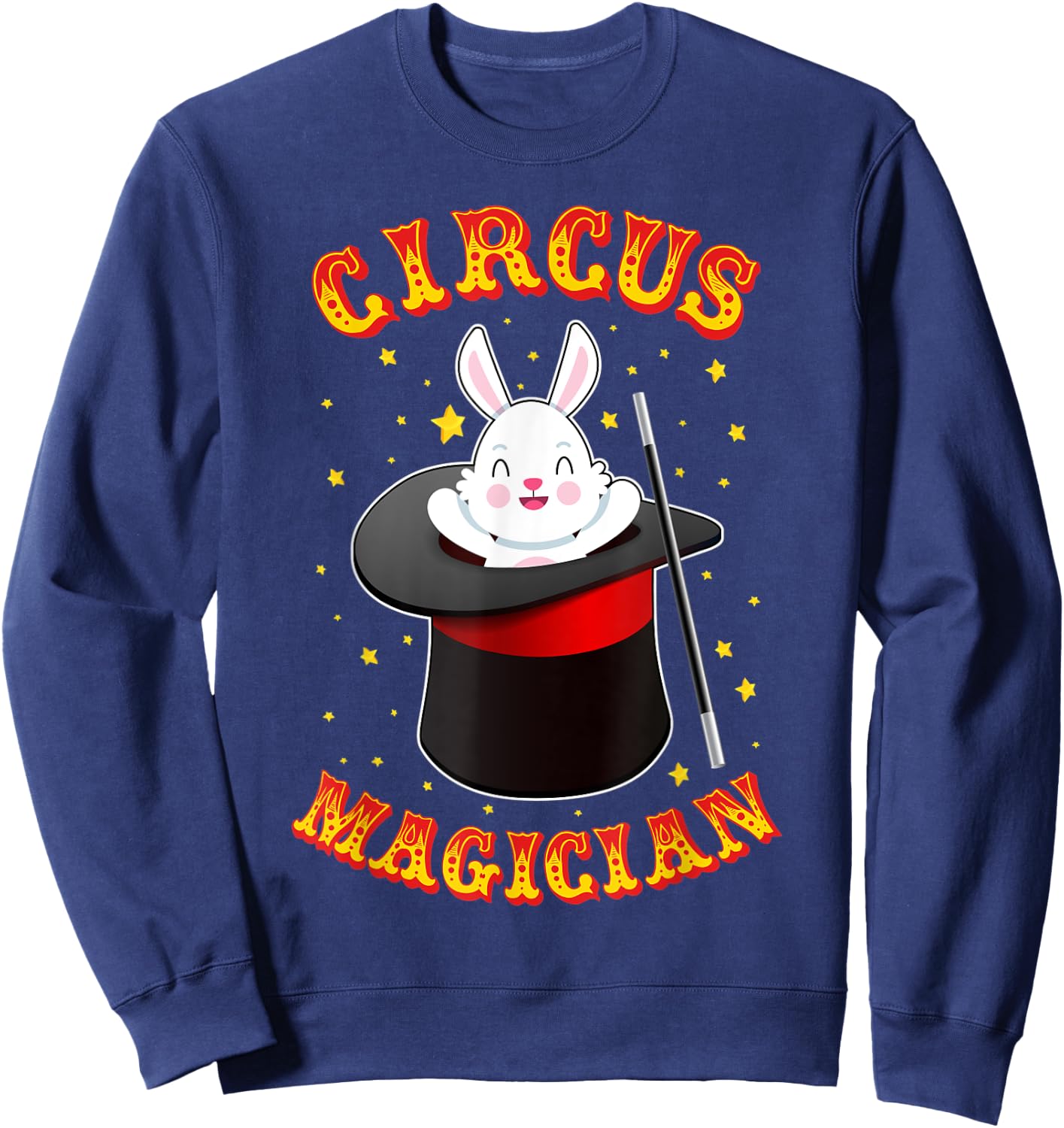 Circus Magician Costume - Circus Party Shirt - Circus Sweatshirt - Sweatshirt | Navy