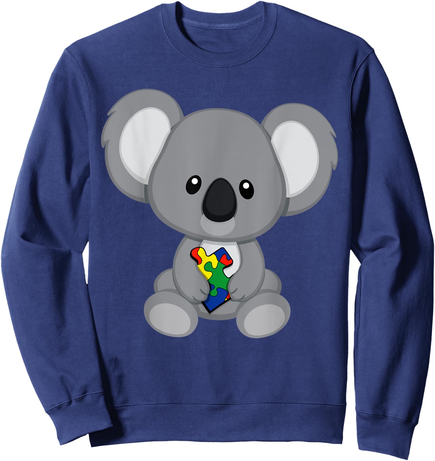 Koala Bear Autism Awareness Sweatshirt - Sweatshirt | Navy