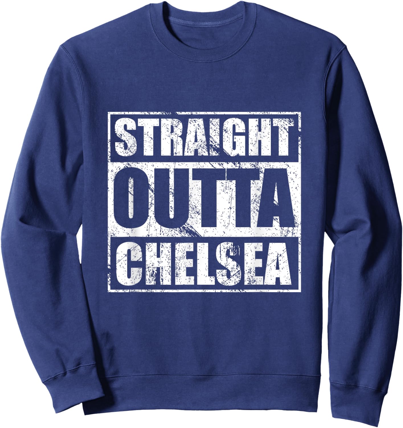 Straight Outta Chelsea NYC Pride New York City Manhattan Sweatshirt - Sweatshirt | Navy