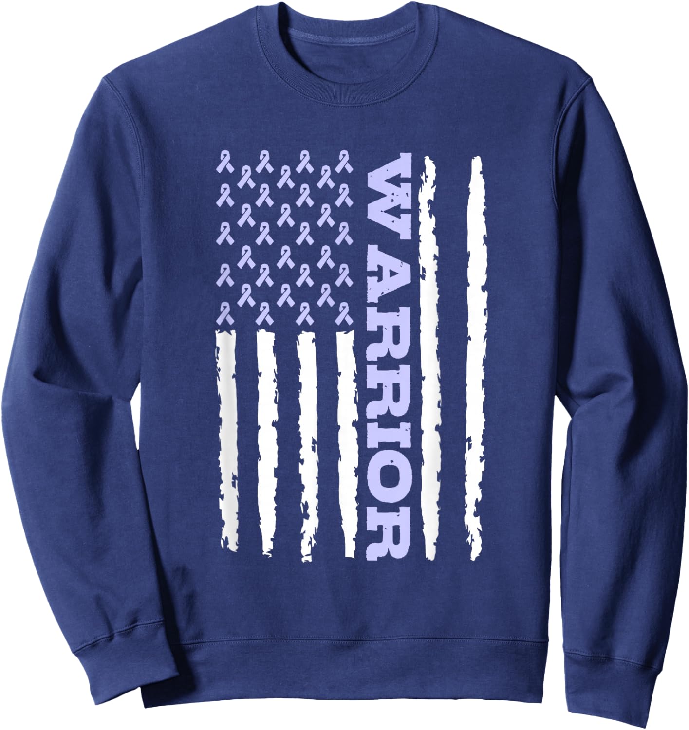 Esophageal Cancer Awareness Sweatshirt - Sweatshirt | Navy