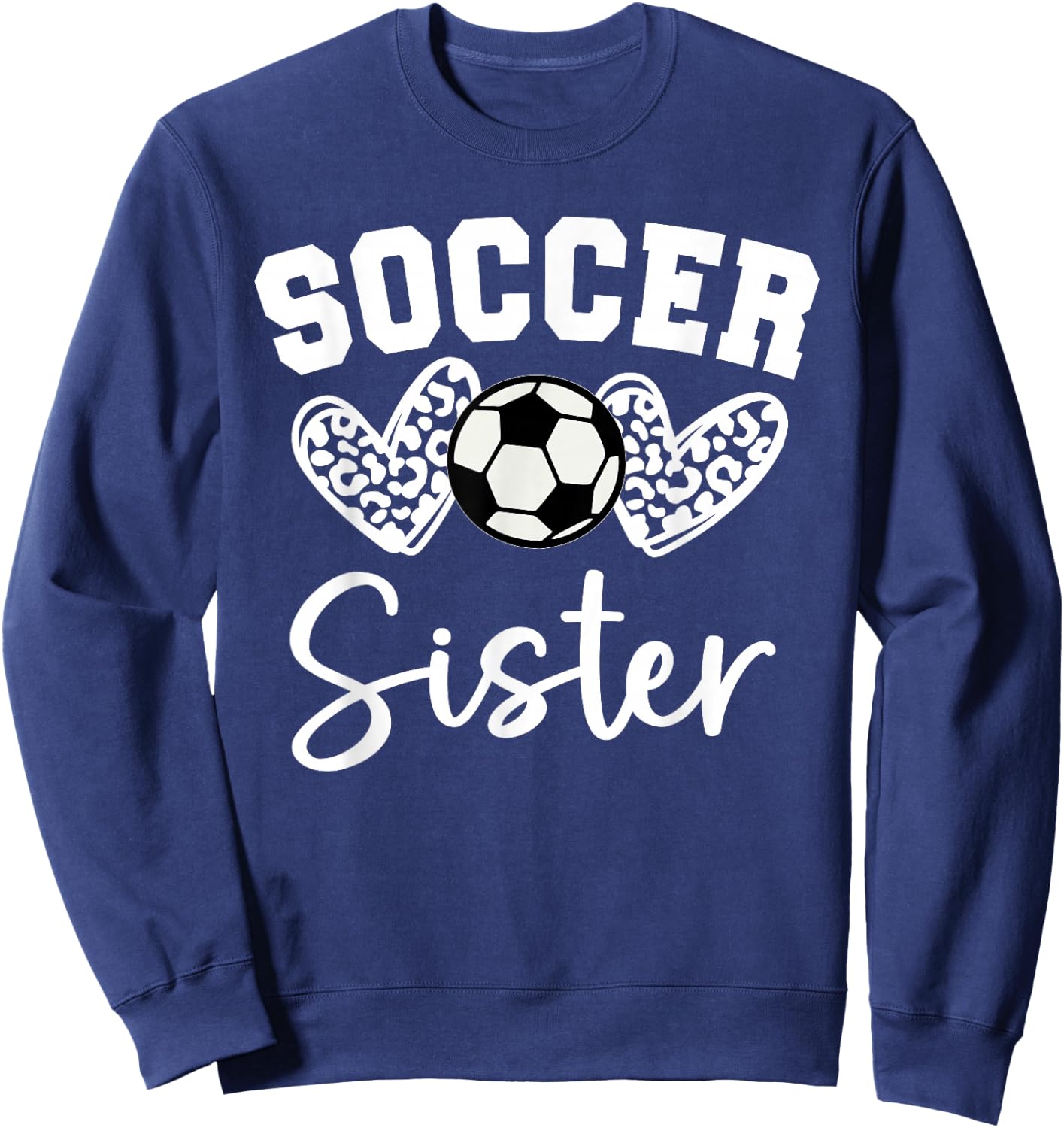Soccer Sister Matching Family Soccer Sweatshirt - Sweatshirt | Navy