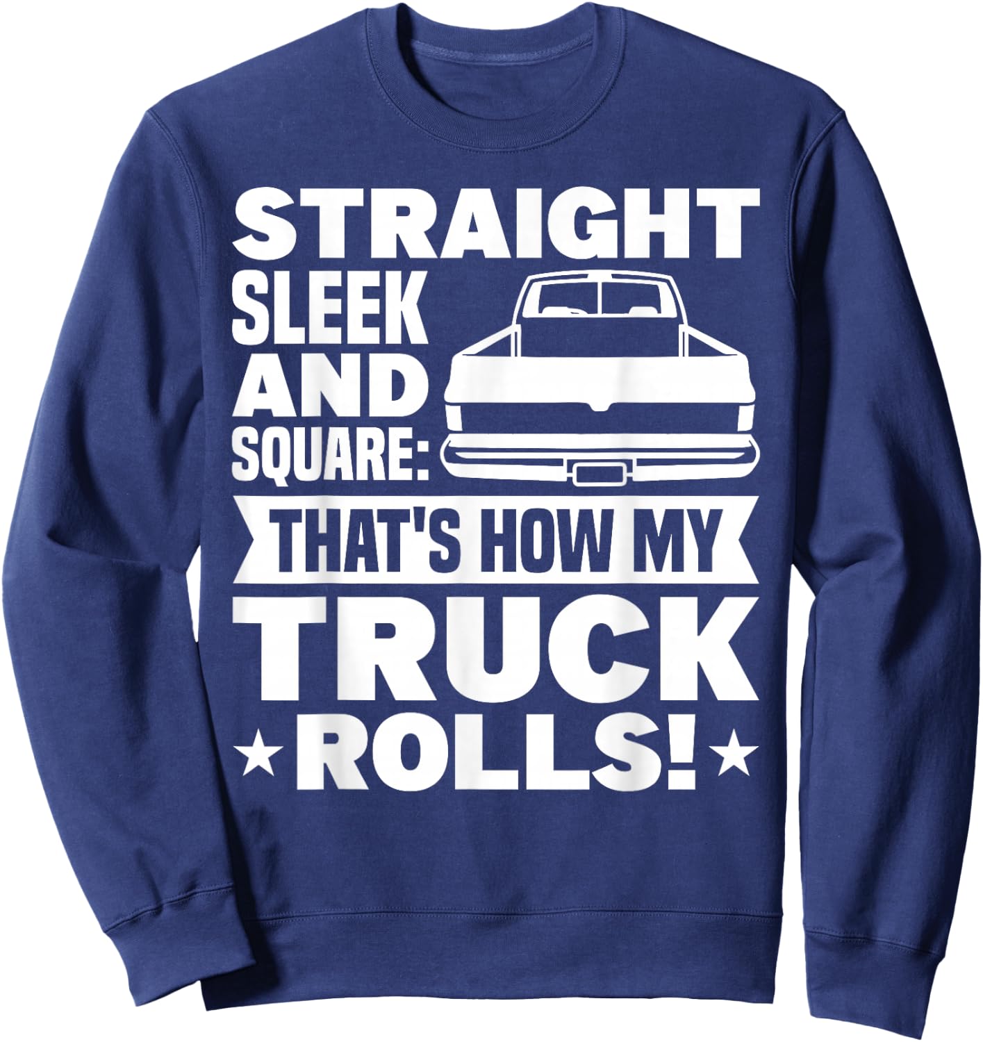 Square Body Truck Sweatshirt - Sweatshirt | Navy
