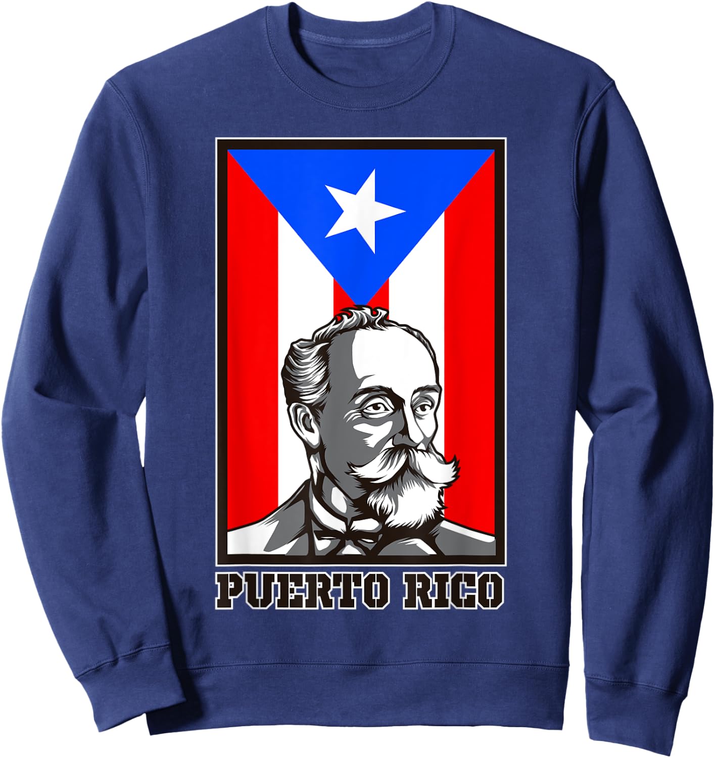 Eugenio Maria de Hostos - Puerto Rican Writer And Statesman Sweatshirt - Sweatshirt | Navy