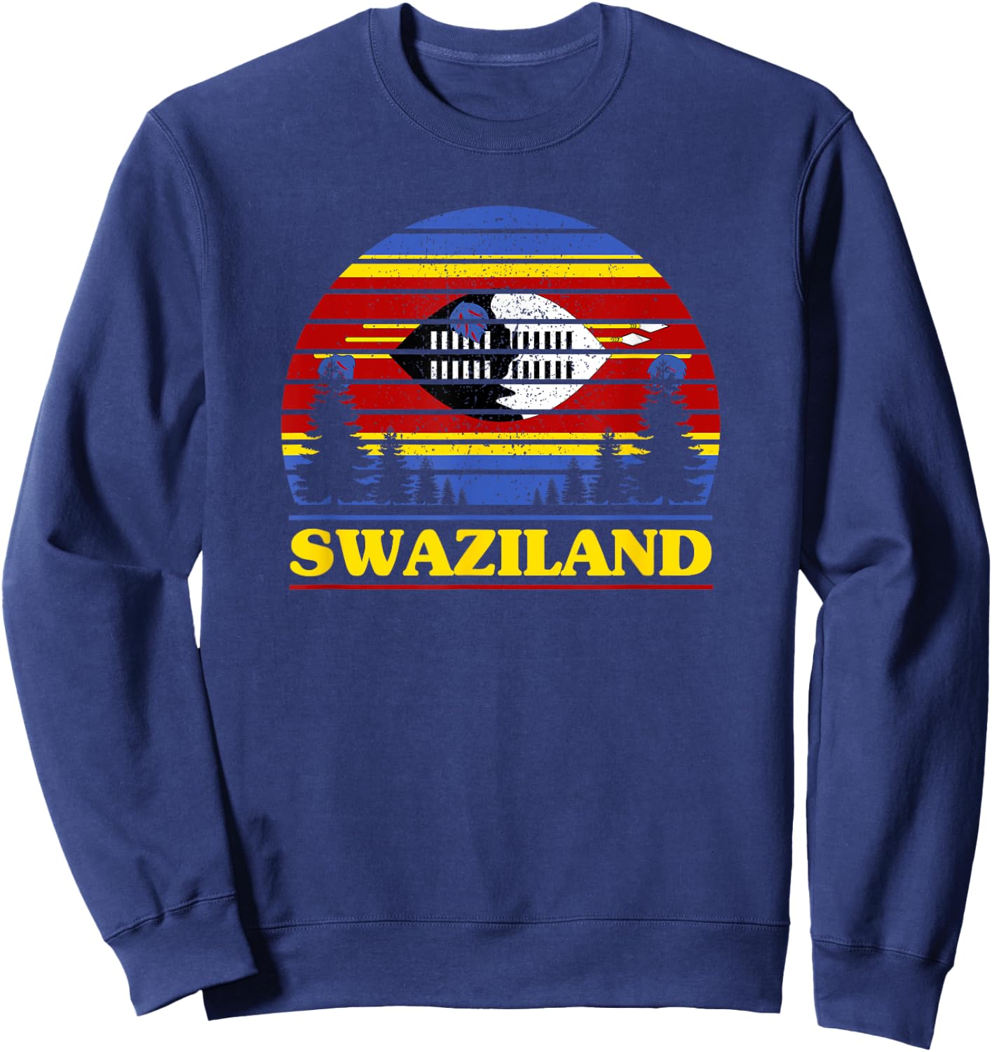 Swaziland Sweatshirt - Sweatshirt | Navy