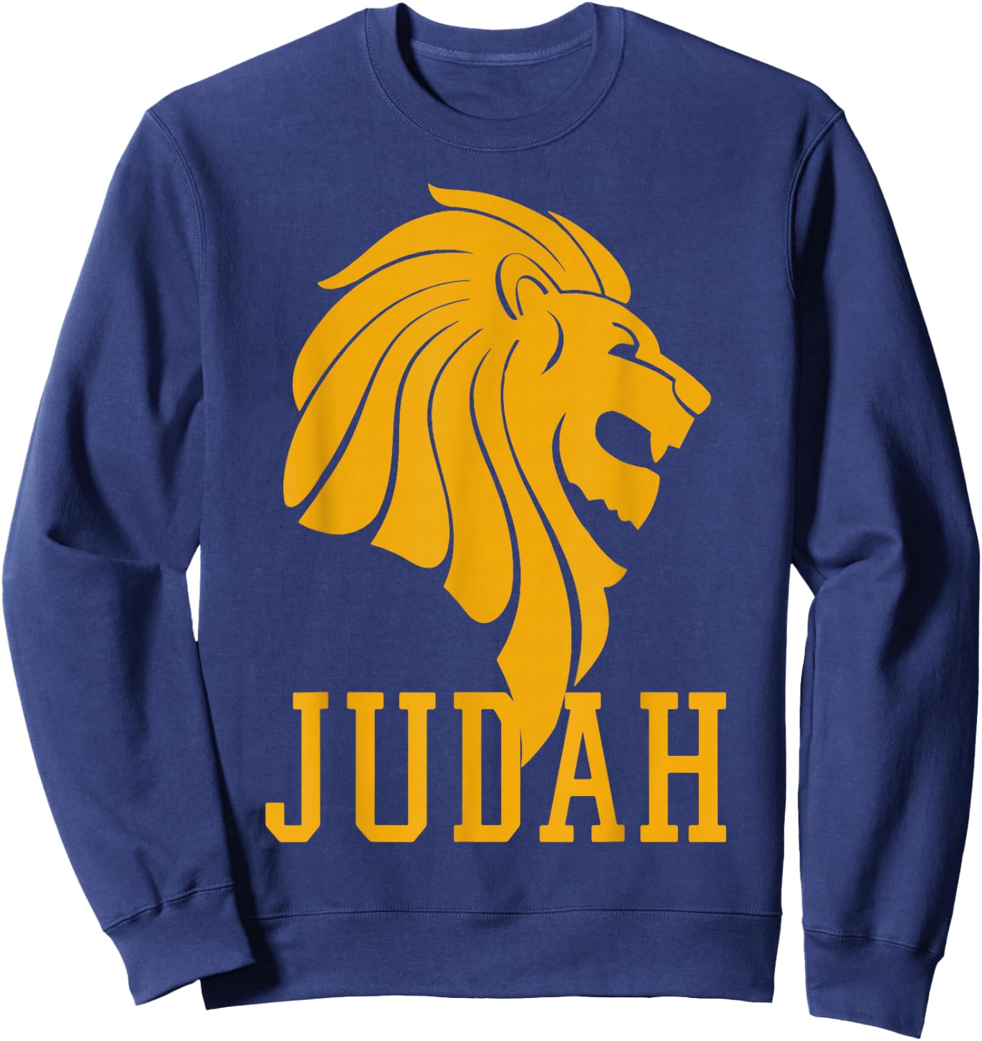 Lion Of Judah Rastafari Ethiopia Africa Reggae Lion Sweatshirt - Sweatshirt | Navy