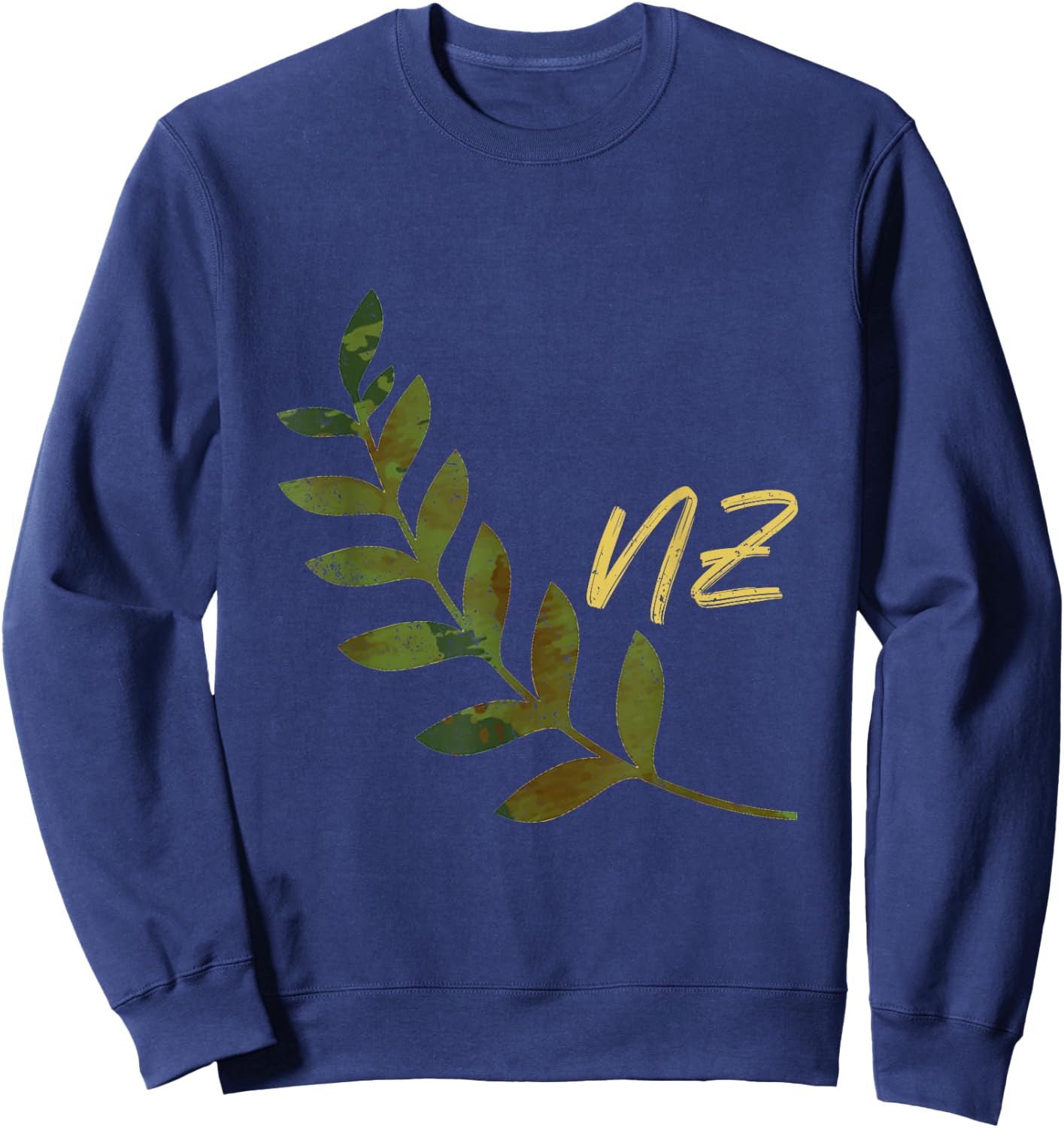 Kiwi Oceania Fern NZ Gift New Zealand Sweatshirt - Sweatshirt | Navy