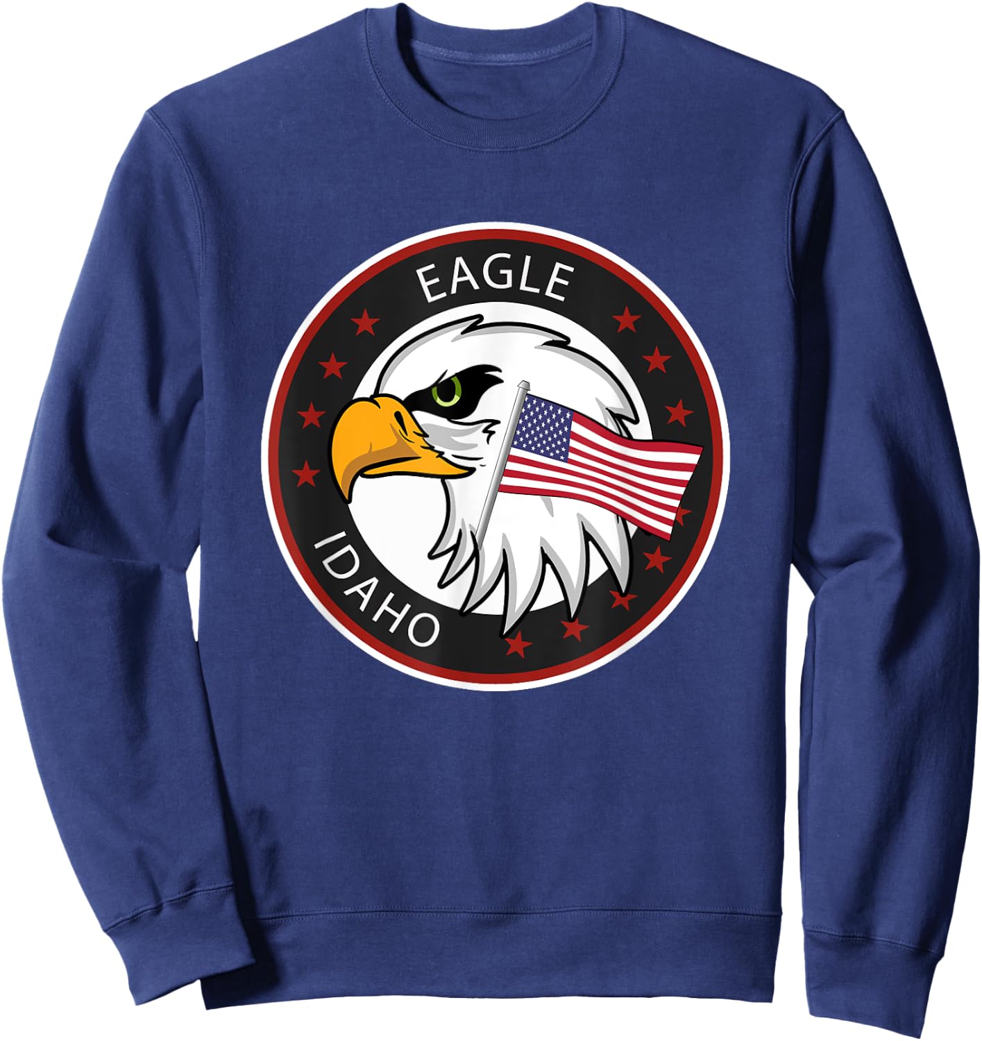 Eagle Idaho ID Sweatshirt - Sweatshirt | Navy