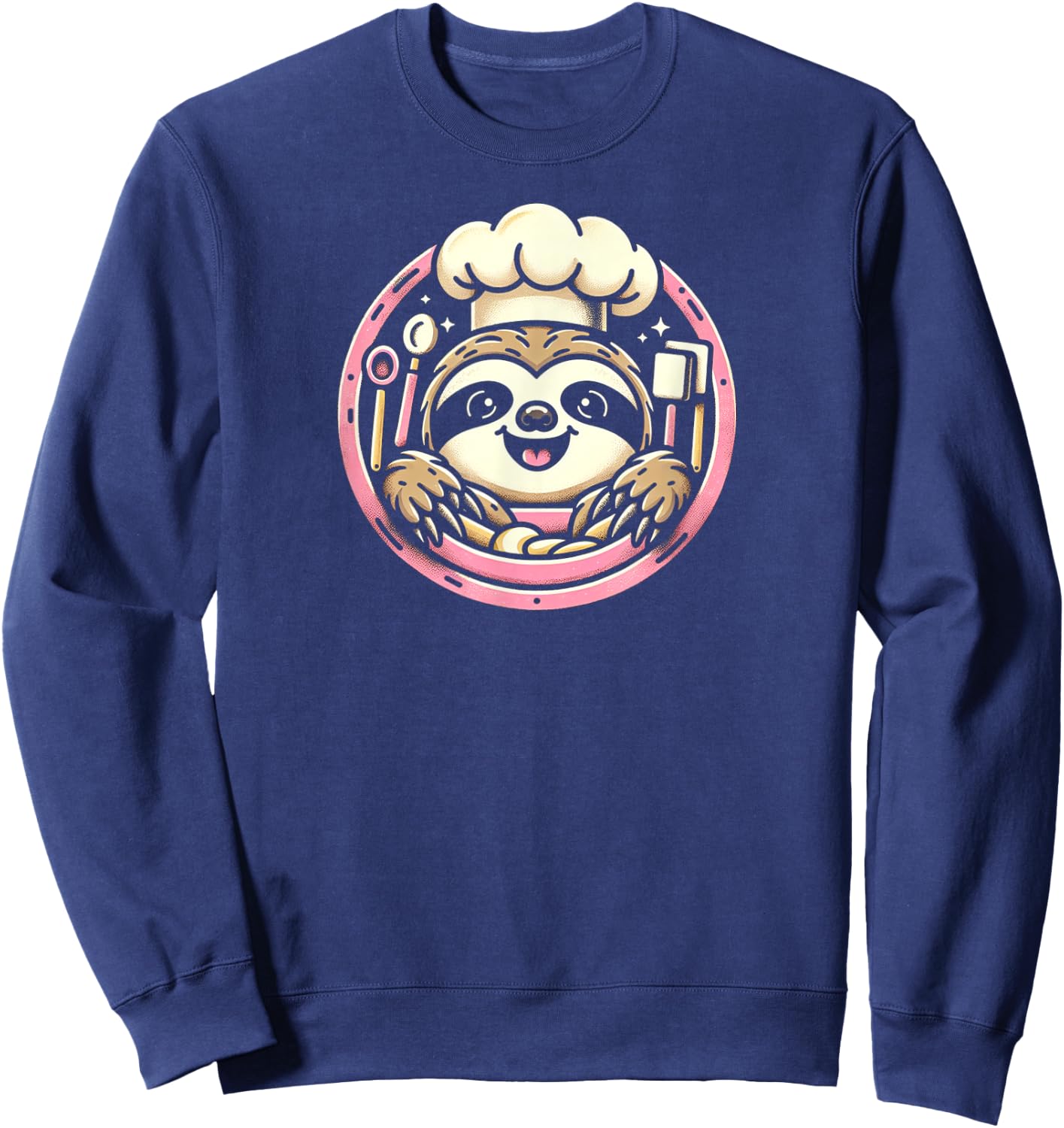 Baker Sloth Sweatshirt - Sweatshirt | Navy