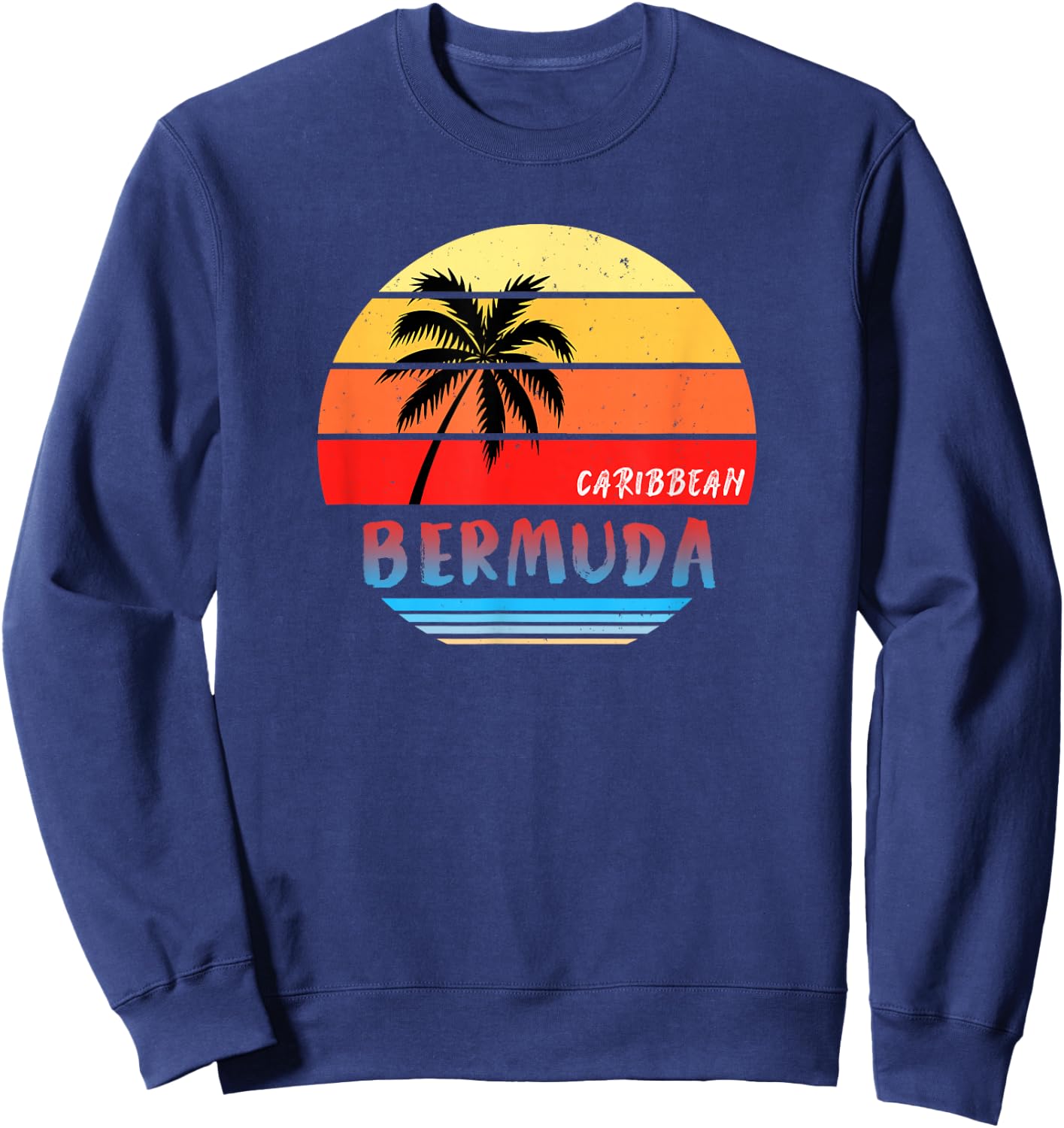 Bermuda Shirt Gift Souvenir | Caribbean Sweatshirt - Sweatshirt | Navy