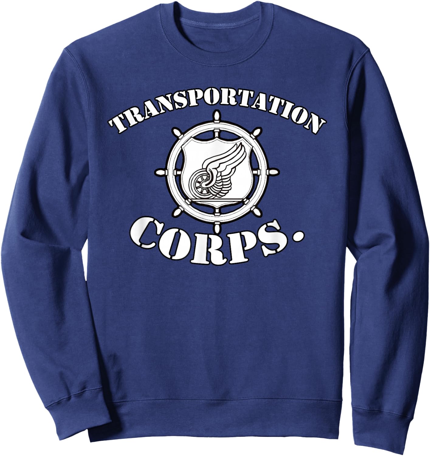 Army Transportation Corp Insignia Badge Sweatshirt - Sweatshirt | Navy