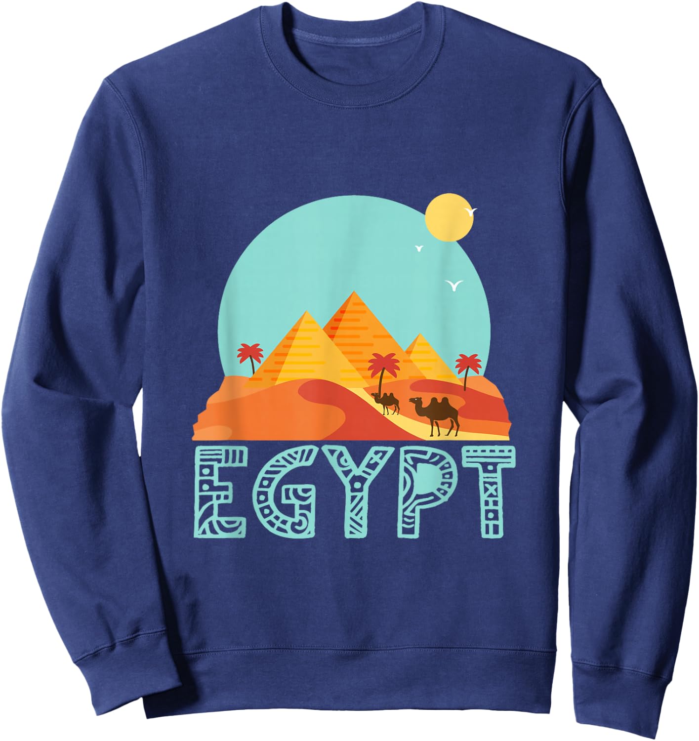 Sunset Egypt Sweatshirt - Sweatshirt | Navy