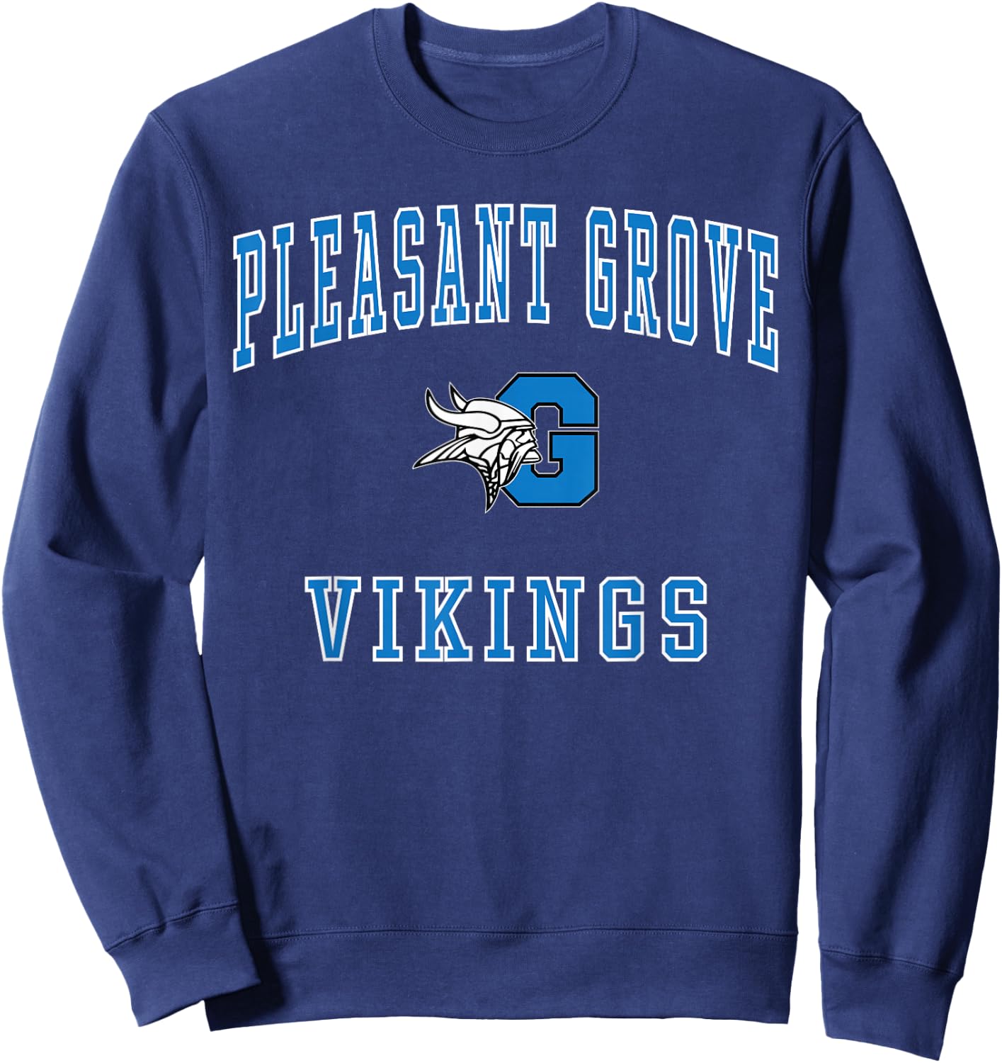 Pleasant Grove High School Vikings Sweatshirt - Sweatshirt | Navy