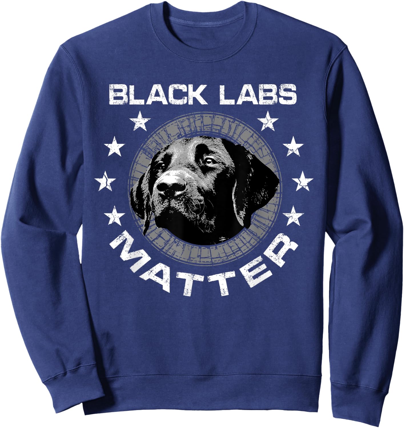 Funny Black Labs Matter Gift Kids | Best Labrador Dog Lovers Sweatshirt - Sweatshirt | Navy