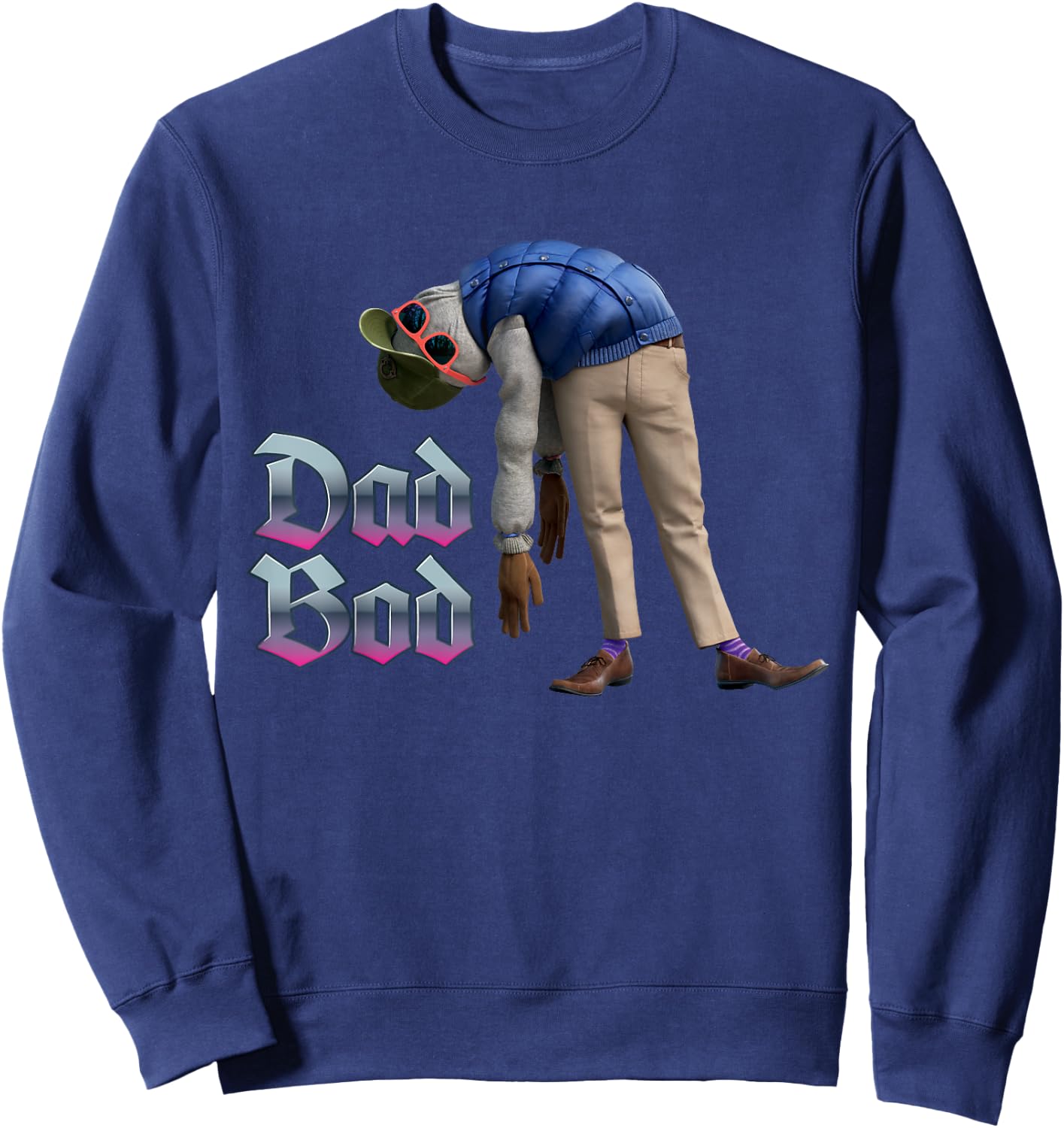 Disney and Pixar's Onward Dad Bod Sweatshirt - Sweatshirt | Navy
