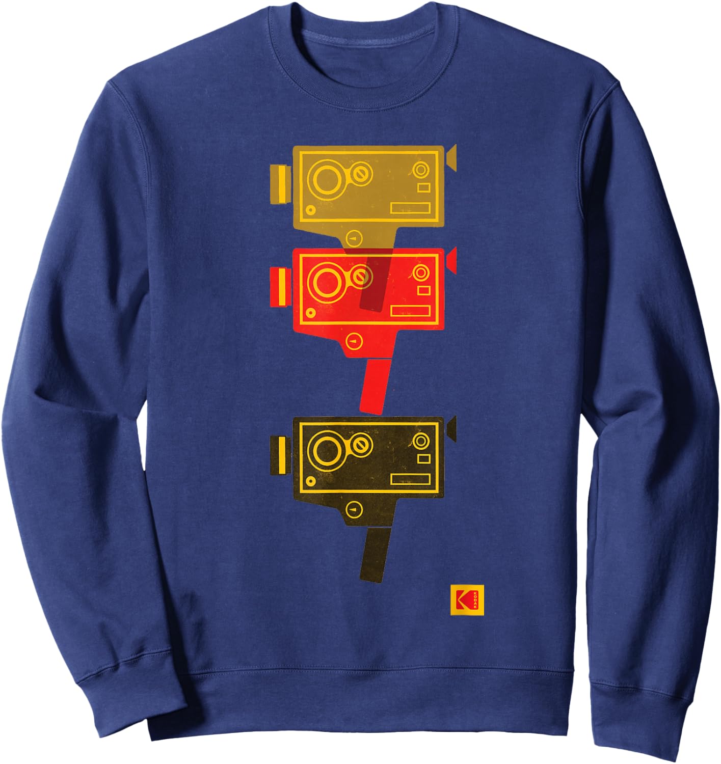 Kodak M7 Movie Camera Art Sweatshirt - Sweatshirt | Navy