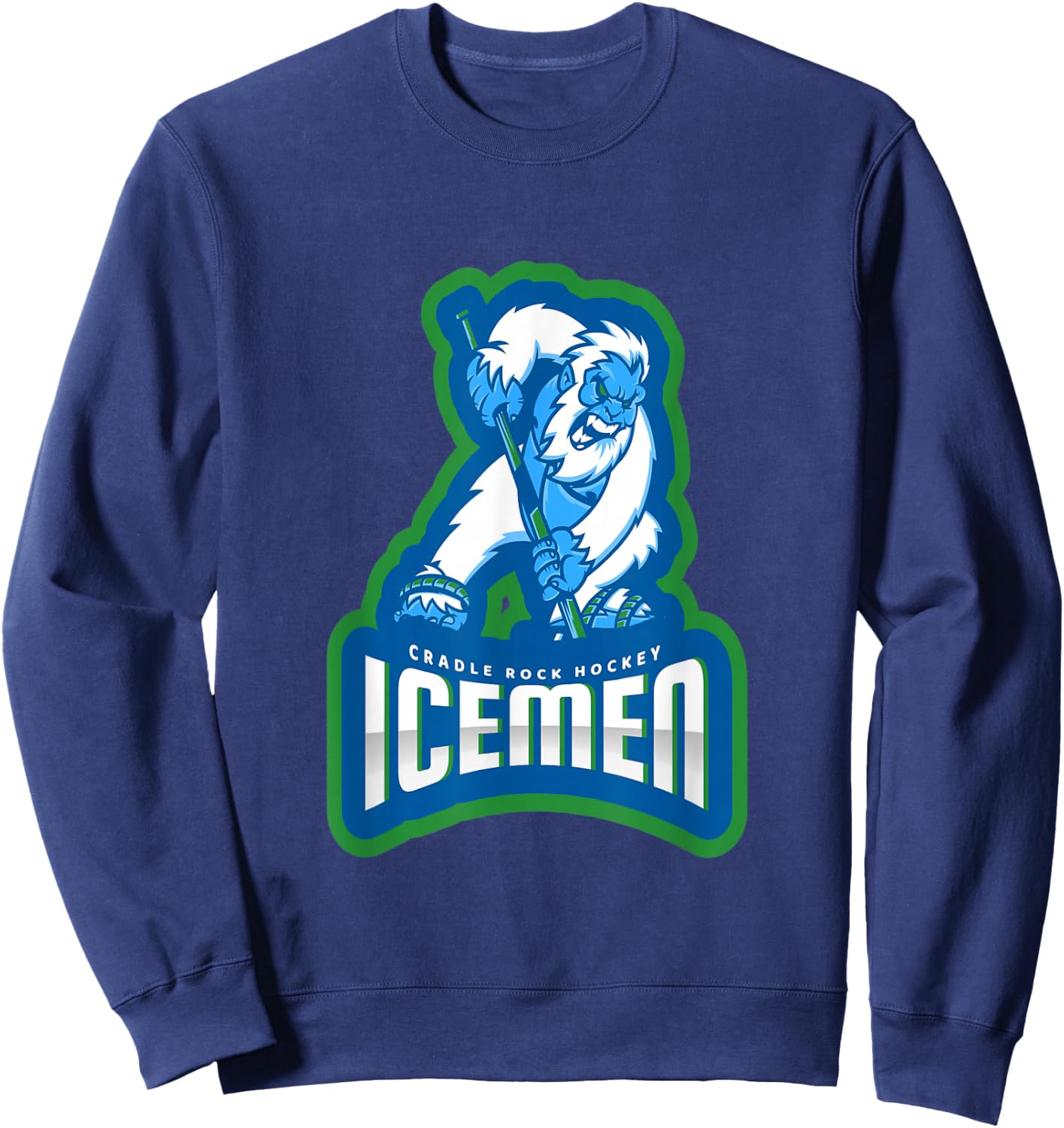 Icemen Cradle Rock Hockey Continental Hockey League Champs Sweatshirt - Sweatshirt | Navy