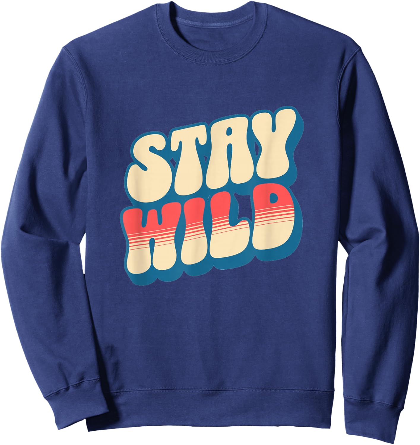 Stay Wild Sweatshirt - Sweatshirt | Navy