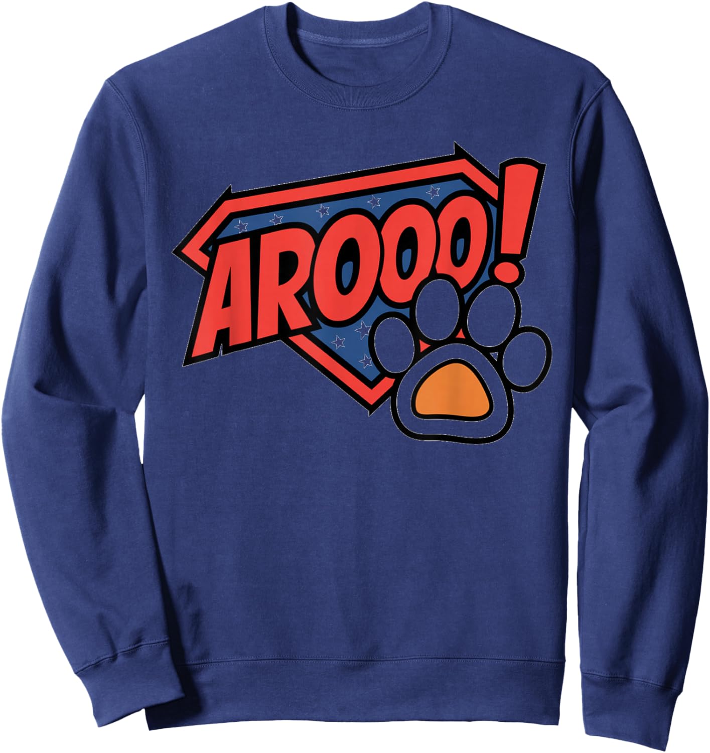 Bouncer Pup Handler Clothing Arooo Pup Handler Human Pup Play Sweatshirt - Sweatshirt | Navy