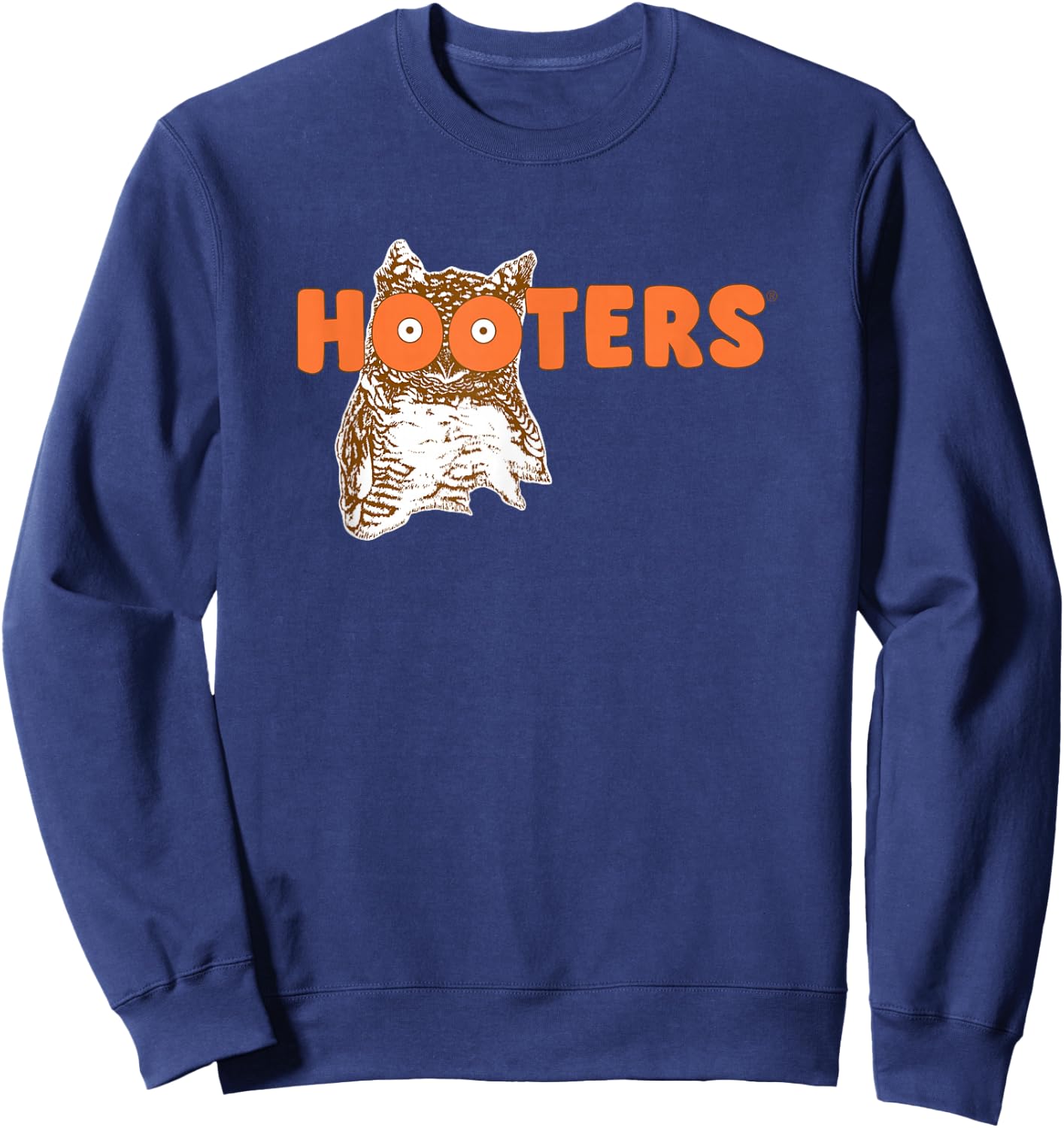 Hooters Retro Logo Sweatshirt - Sweatshirt | Navy