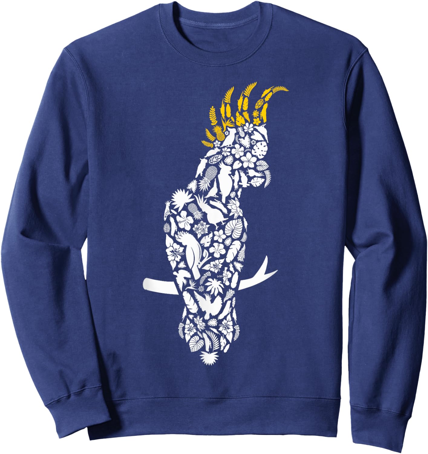 Cockatoo Bird Lover Men Women Kids Cockatoo Parrot Sweatshirt - Sweatshirt | Navy