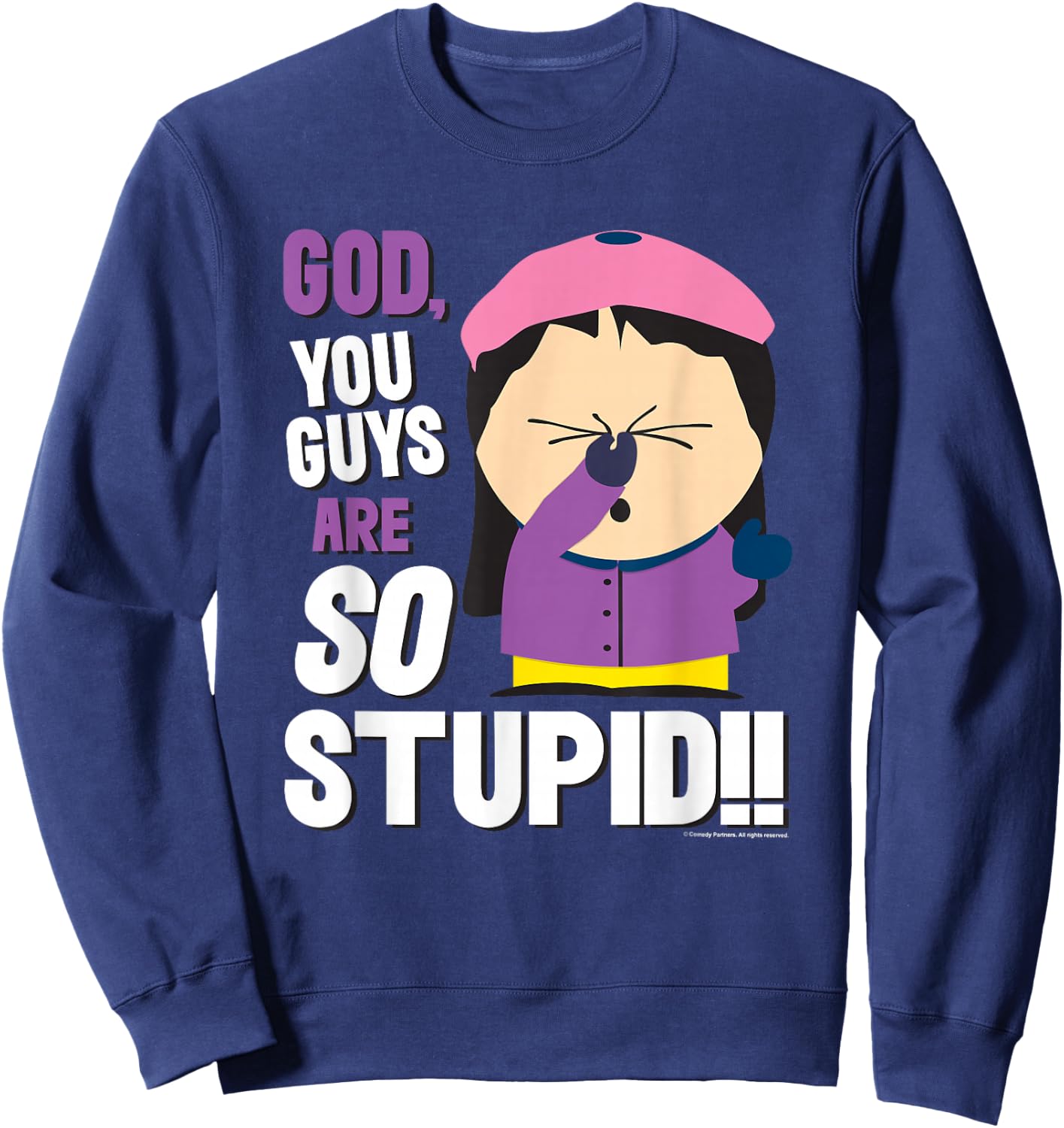 South Park Wendy SO Stupid! Sweatshirt - Sweatshirt | Navy