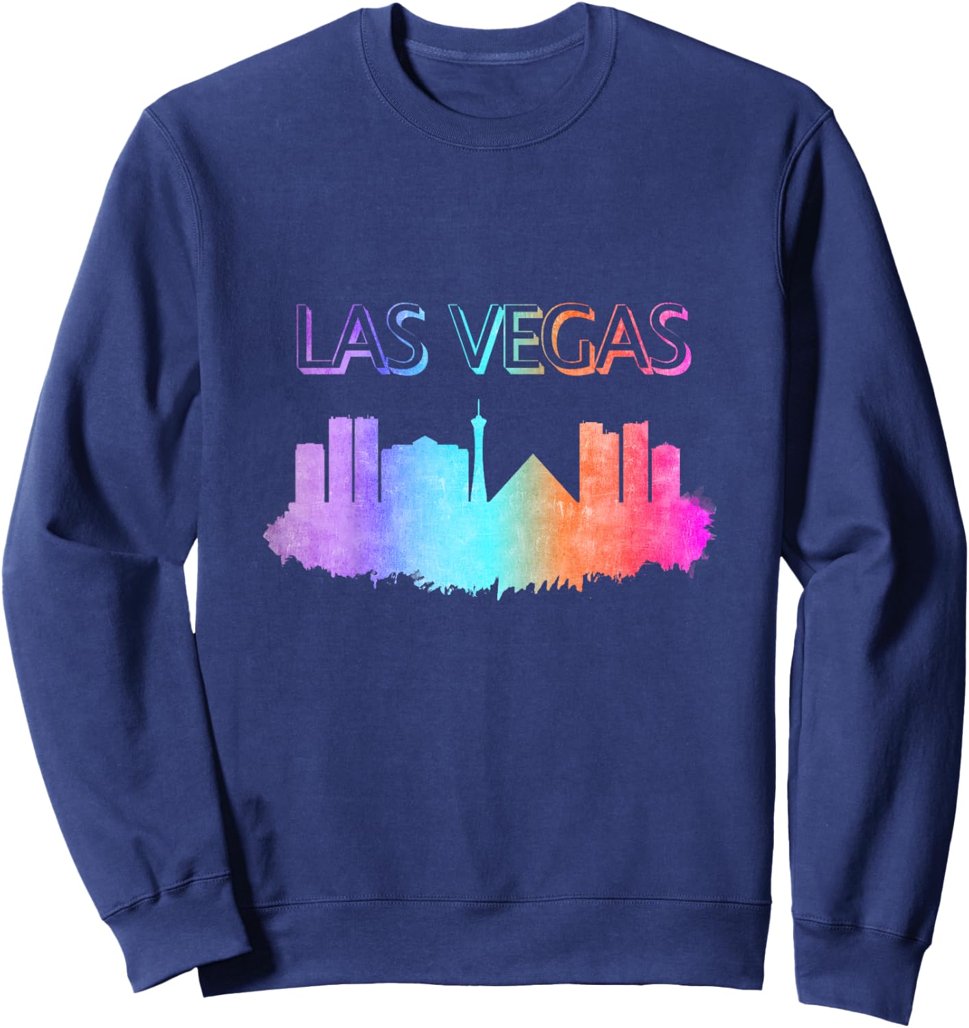 Las Vegas Skyline Sweatshirt - Sweatshirt | Navy
