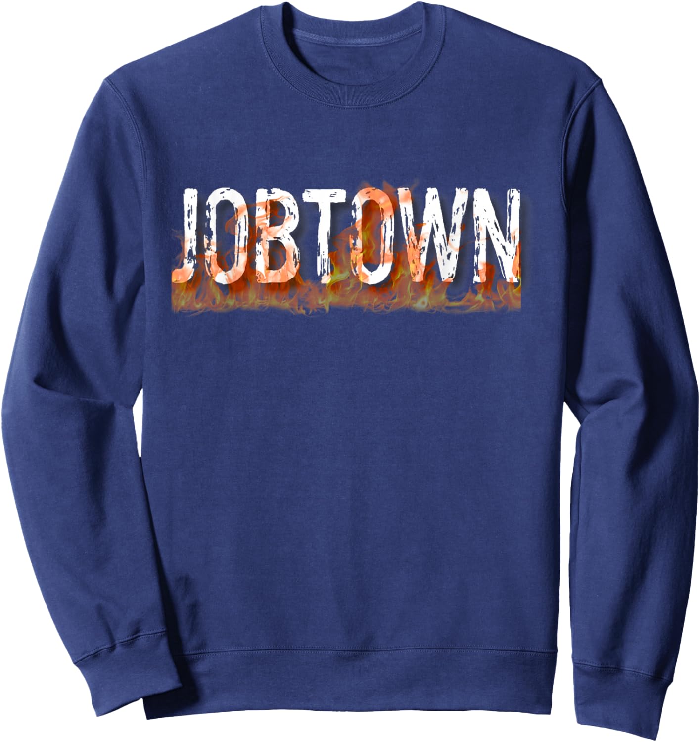 Fully Involved Apparel - Firefighter Jobtown Sweatshirt - Sweatshirt | Navy