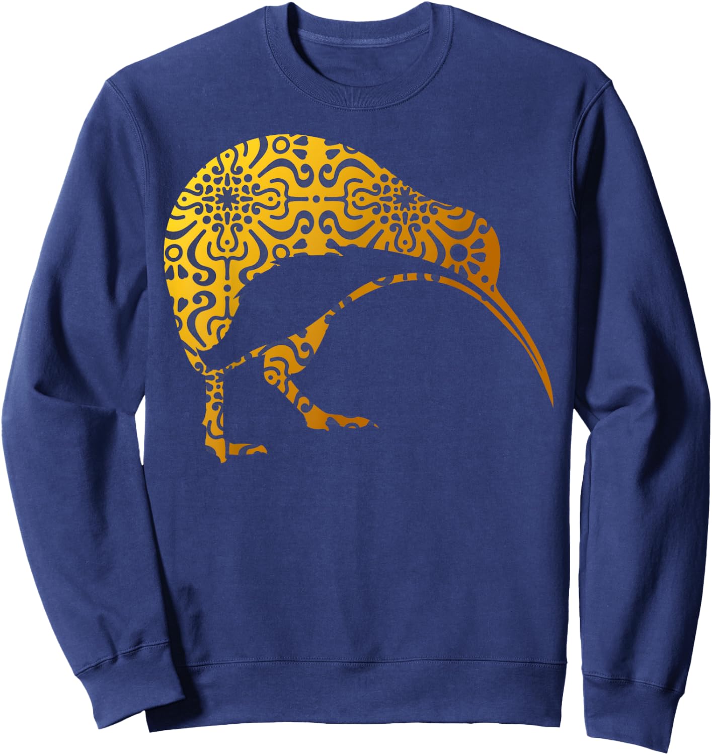 Maori Kiwi Tribal Aboriginal New Zealand Bird Art - Gift Sweatshirt - Sweatshirt | Navy