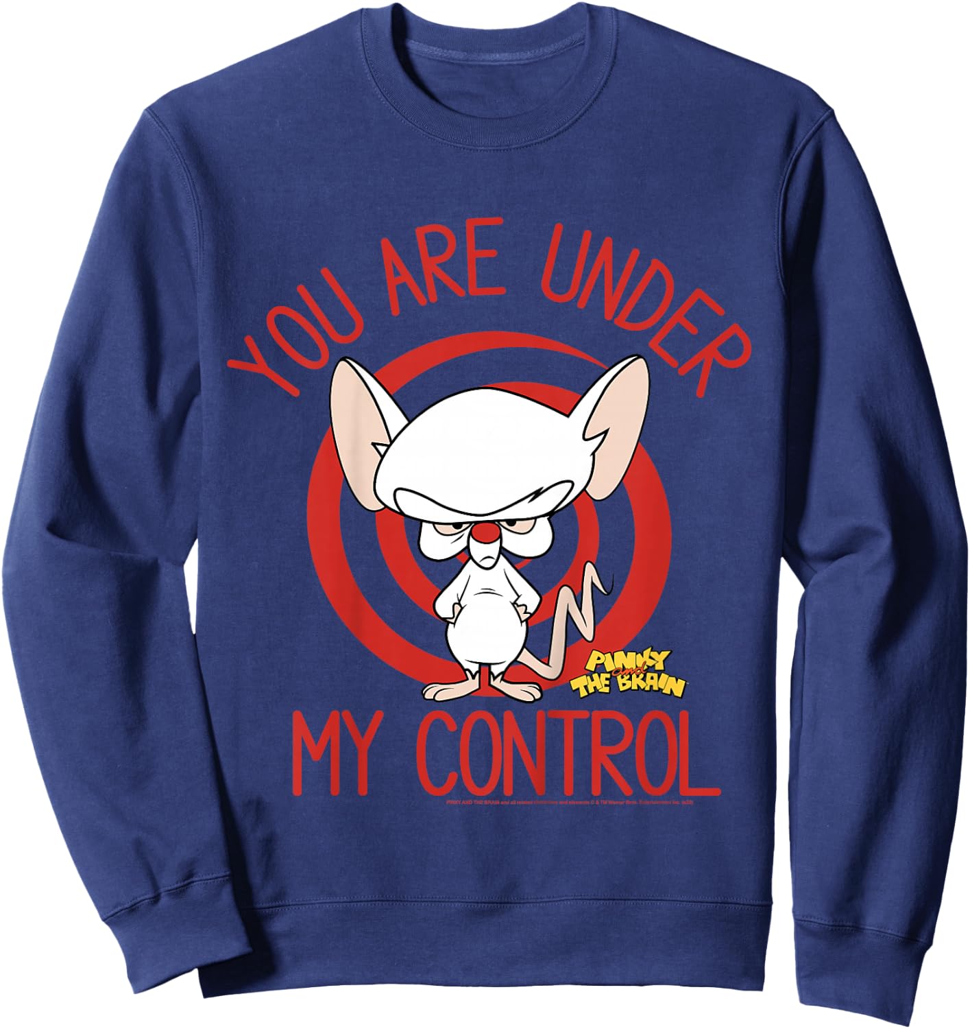 Pinky And The Brain You Are Under My Control Sweatshirt - Sweatshirt | Navy