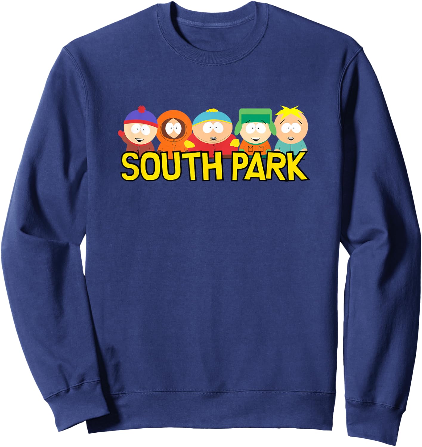 South Park Gang Behind Logo Sweatshirt - Sweatshirt | Navy