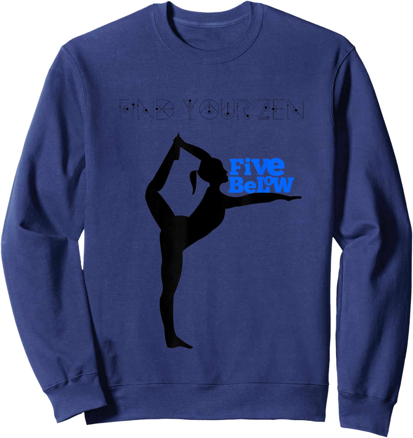 Zip up style for work Sweatshirt - Sweatshirt | Navy