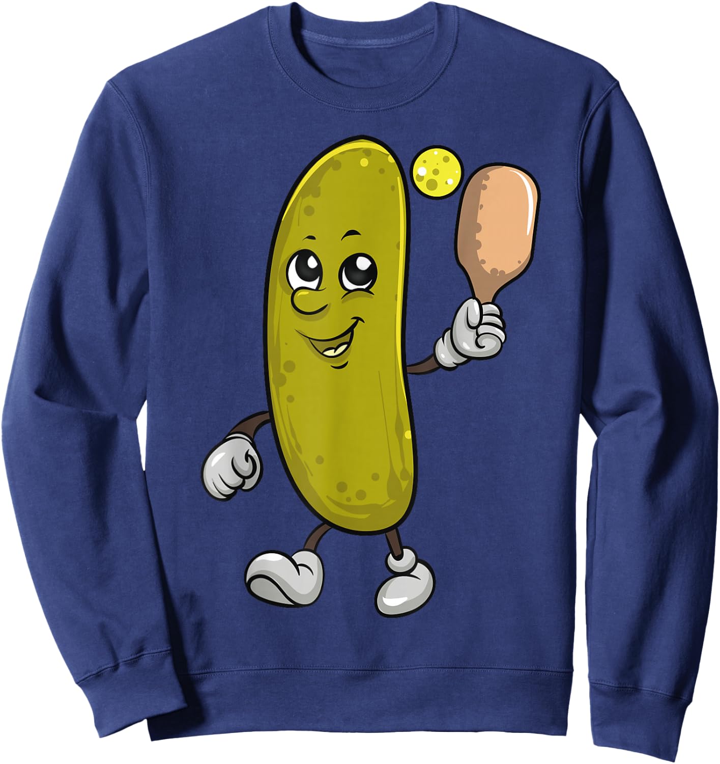 Funny Pickleball Shirts Pickleball Lover Player Gifts Sweatshirt - Sweatshirt | Navy