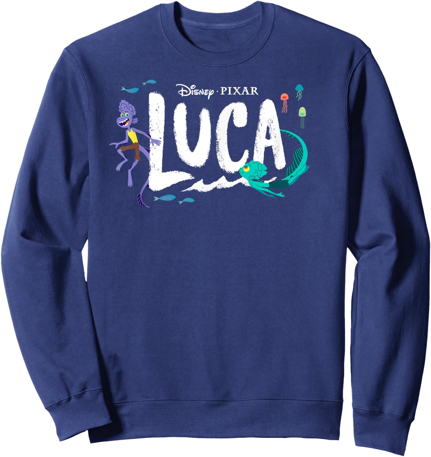 Disney and Pixar’s Luca and Alberto Sea Monsters Sweatshirt - Sweatshirt | Navy