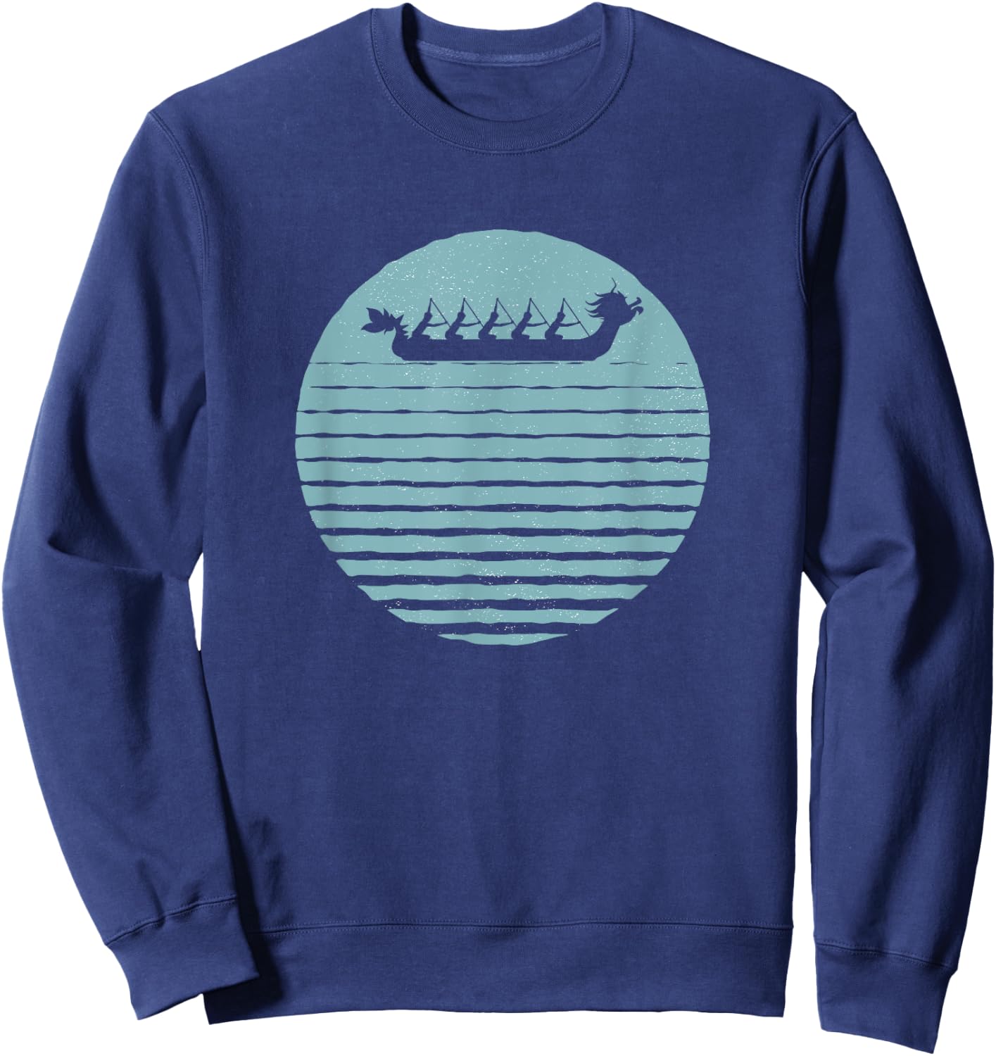 Dragon Boat Graphic Sweatshirt - Sweatshirt | Navy