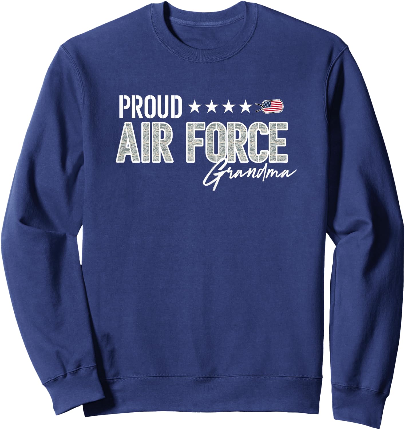 ABU Proud Air Force Grandma Sweatshirt - Sweatshirt | Navy