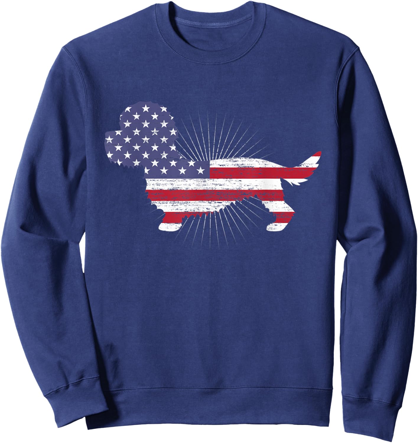 Dandie Dinmont Terrier Sweatshirt - Sweatshirt | Navy