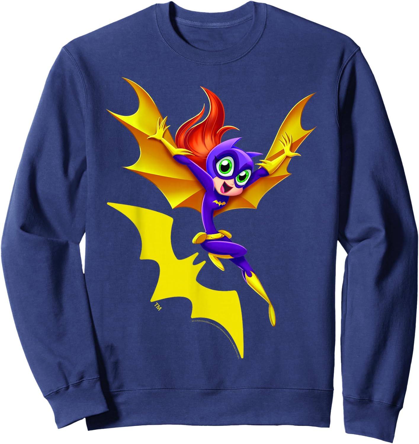 DC Comics Super Hero Girls Batgirl Sweatshirt - Sweatshirt | Navy