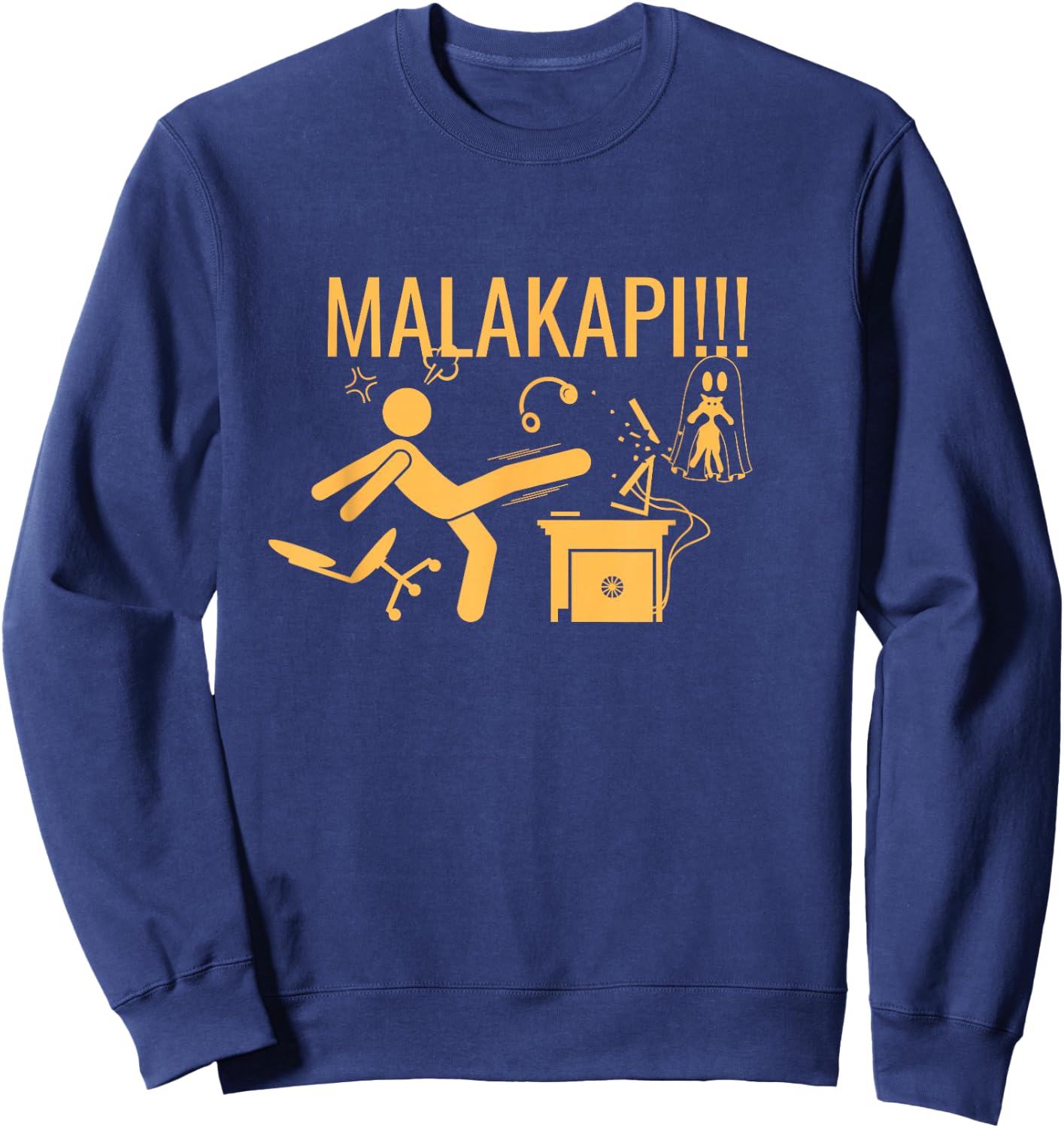 Hmong MALAKAPI Sweatshirt - Sweatshirt | Navy