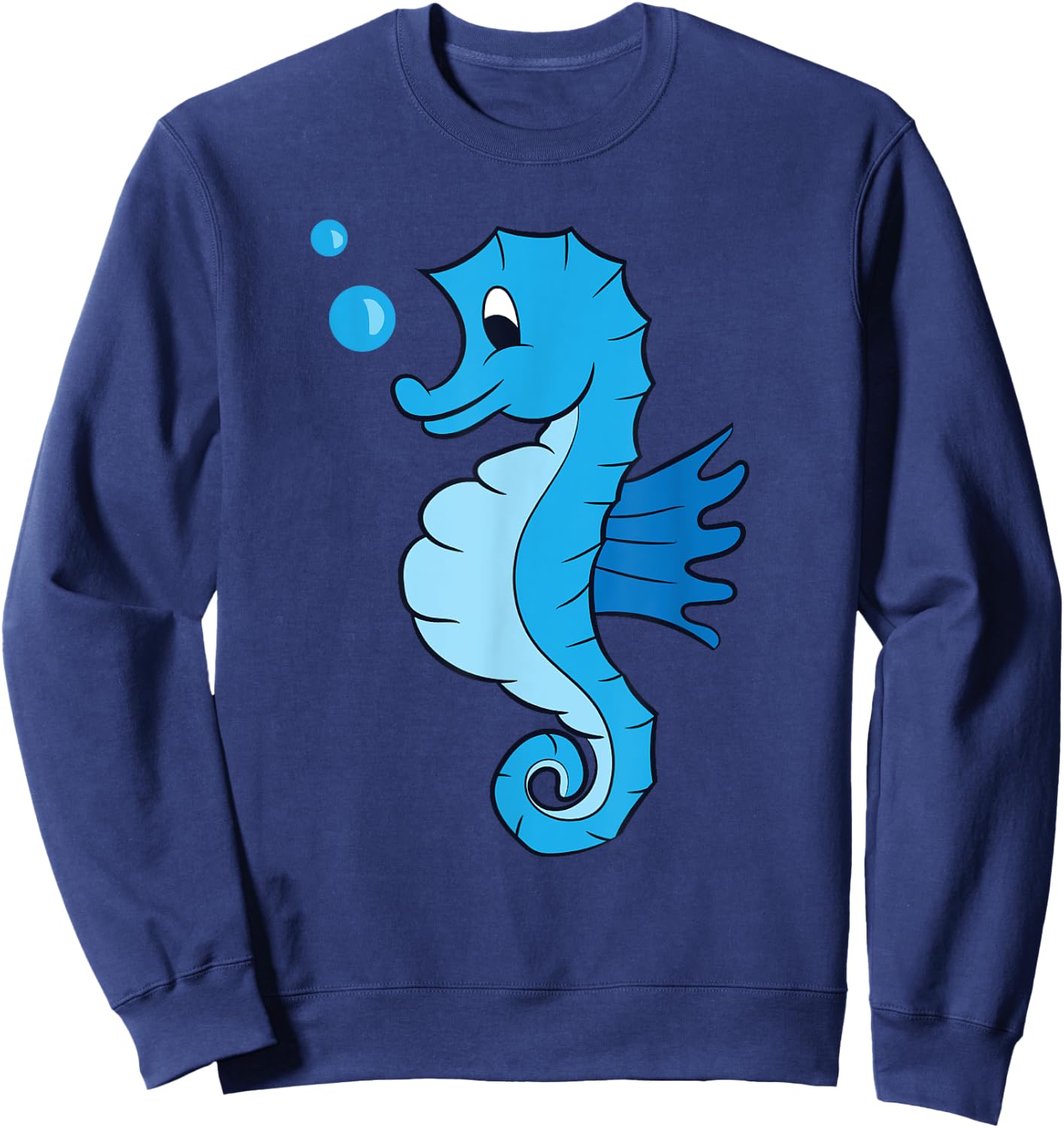 Cute Seahorse Lover Seahorse Lover Gift Kids Seahorses Sweatshirt - Sweatshirt | Navy