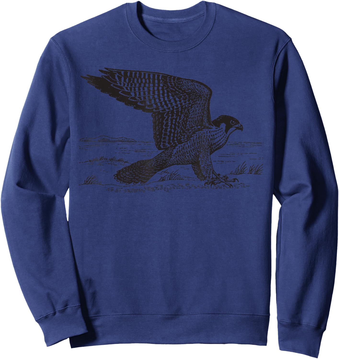 Peregrine Falcon Hawk Gift Sweatshirt - Sweatshirt | Navy