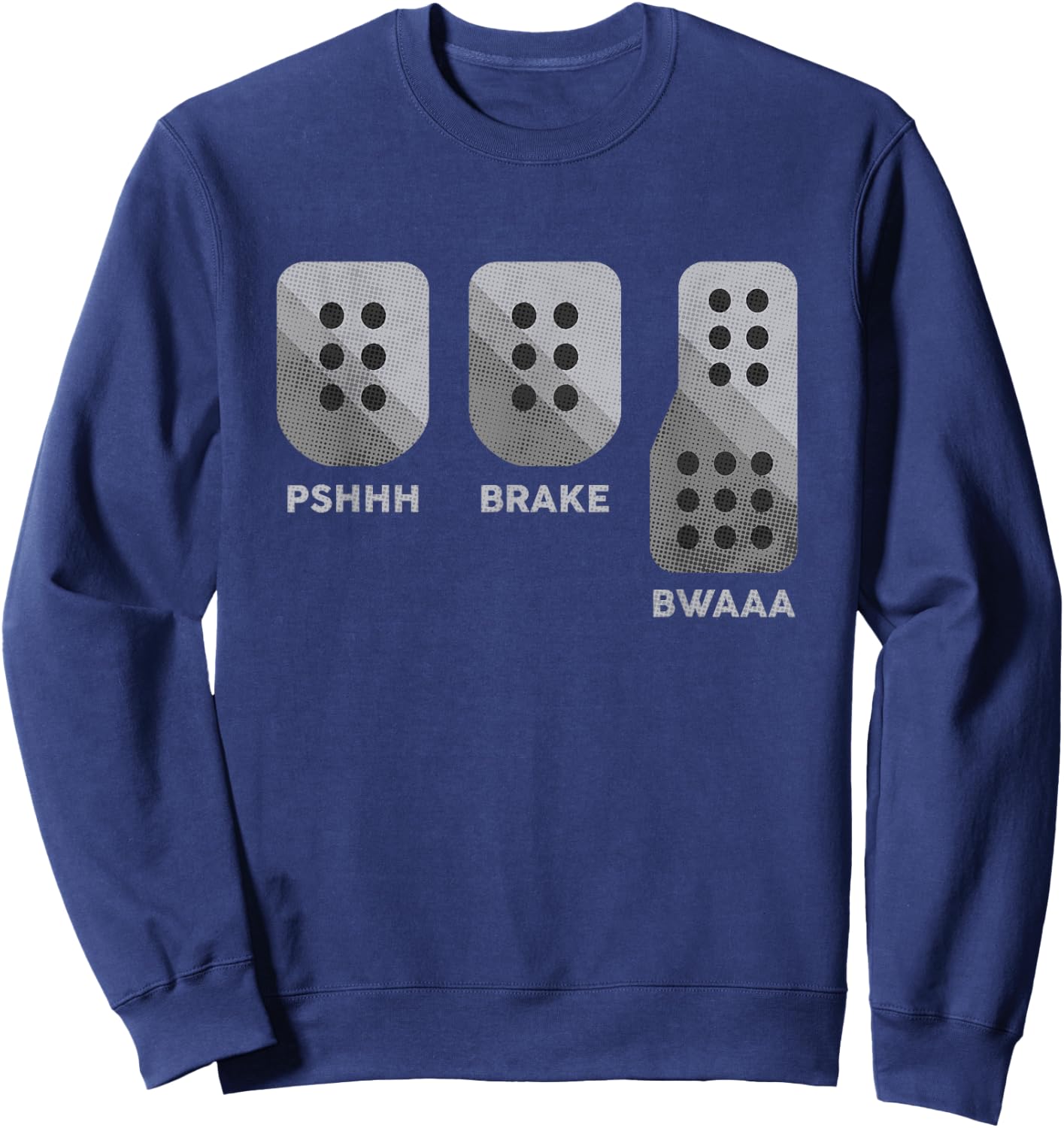 Save The Manual Funny Car Racing Transmission Diagram Gift Sweatshirt - Sweatshirt | Navy