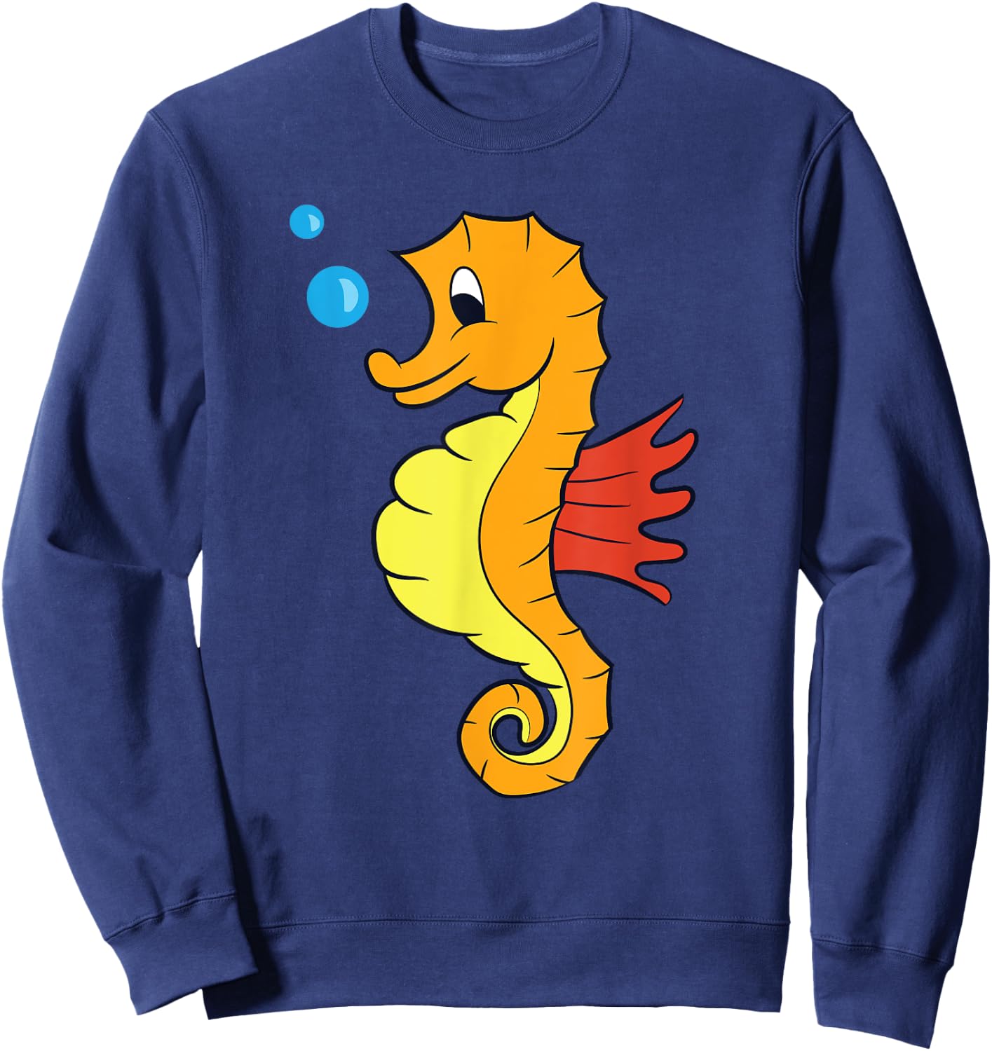 Seahorse Lover Seahorse Lover Gift Kids Seahorses Sweatshirt - Sweatshirt | Navy