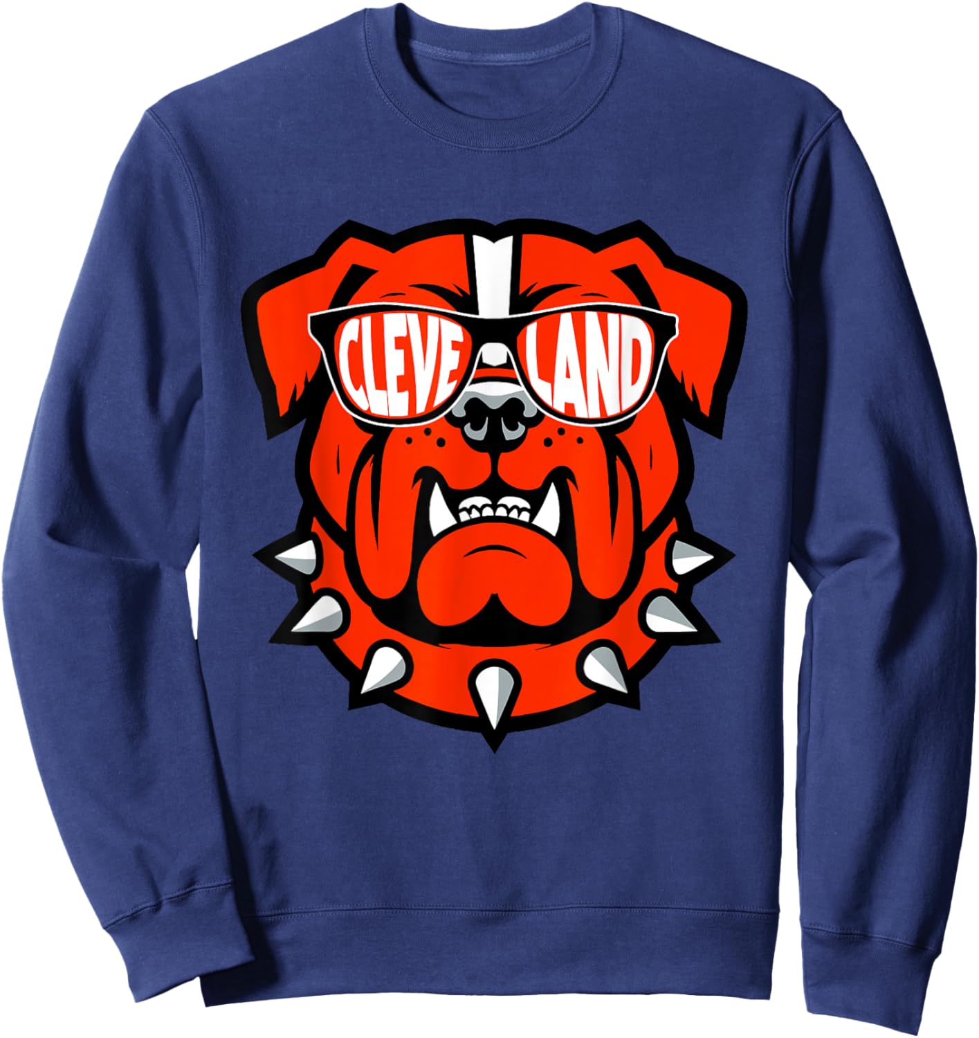 Vintage Cleveland Name Pride Apparel | Cleveland Name Styles Sweatshirt - Sweatshirt | Navy