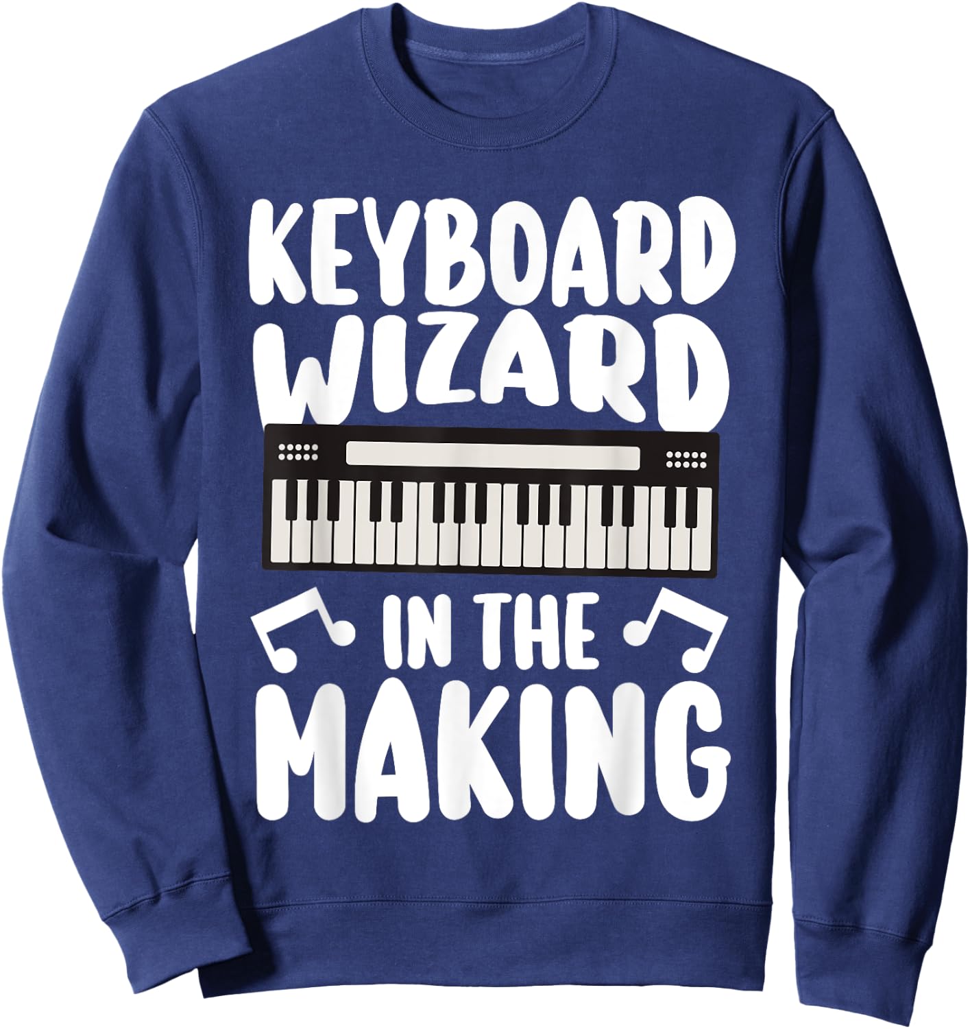 Piano Keyboarder Keyboardist Keyboard Sweatshirt - Sweatshirt | Navy