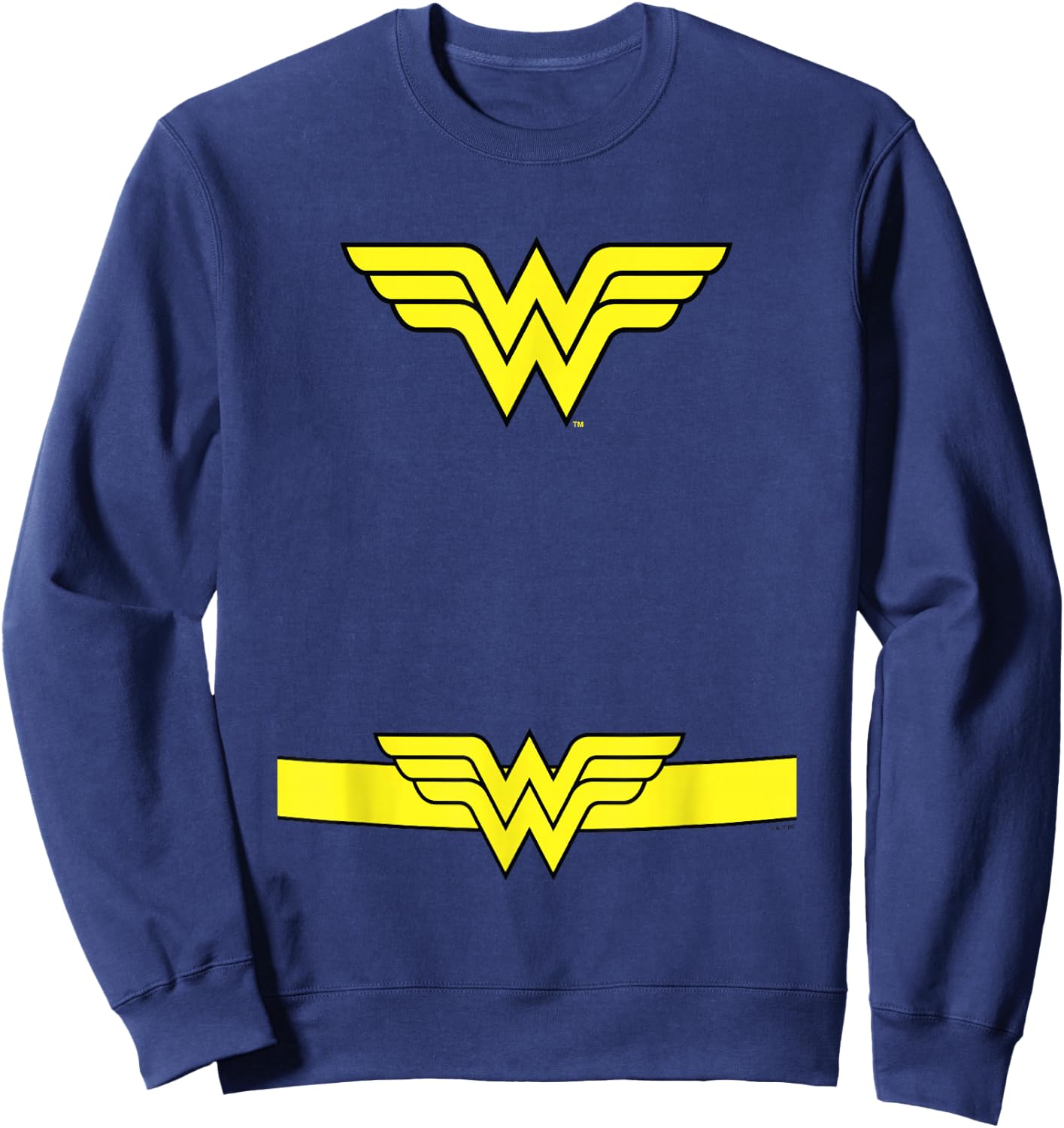 DC Comics Wonder Woman Classic Halloween Hero Costume Sweatshirt - Sweatshirt | Navy