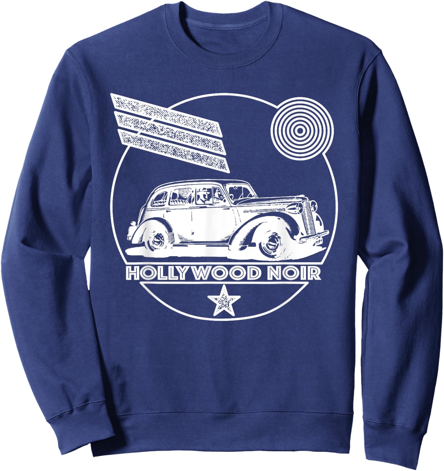 Film Noir / Hollywood / Crime Fiction Sweatshirt - Sweatshirt | Navy