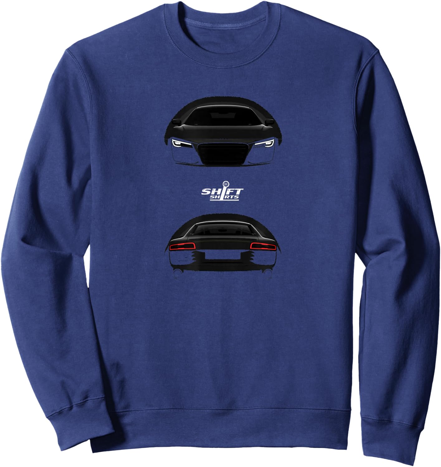 Quattro Night – R8 Inspired Sweatshirt - Sweatshirt | Navy